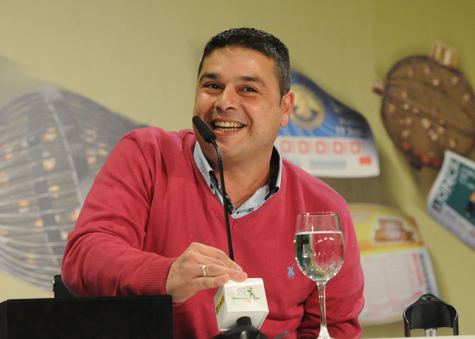 Marcos Gómez, el mejor vendedor de la ONCE en Andalucía.
