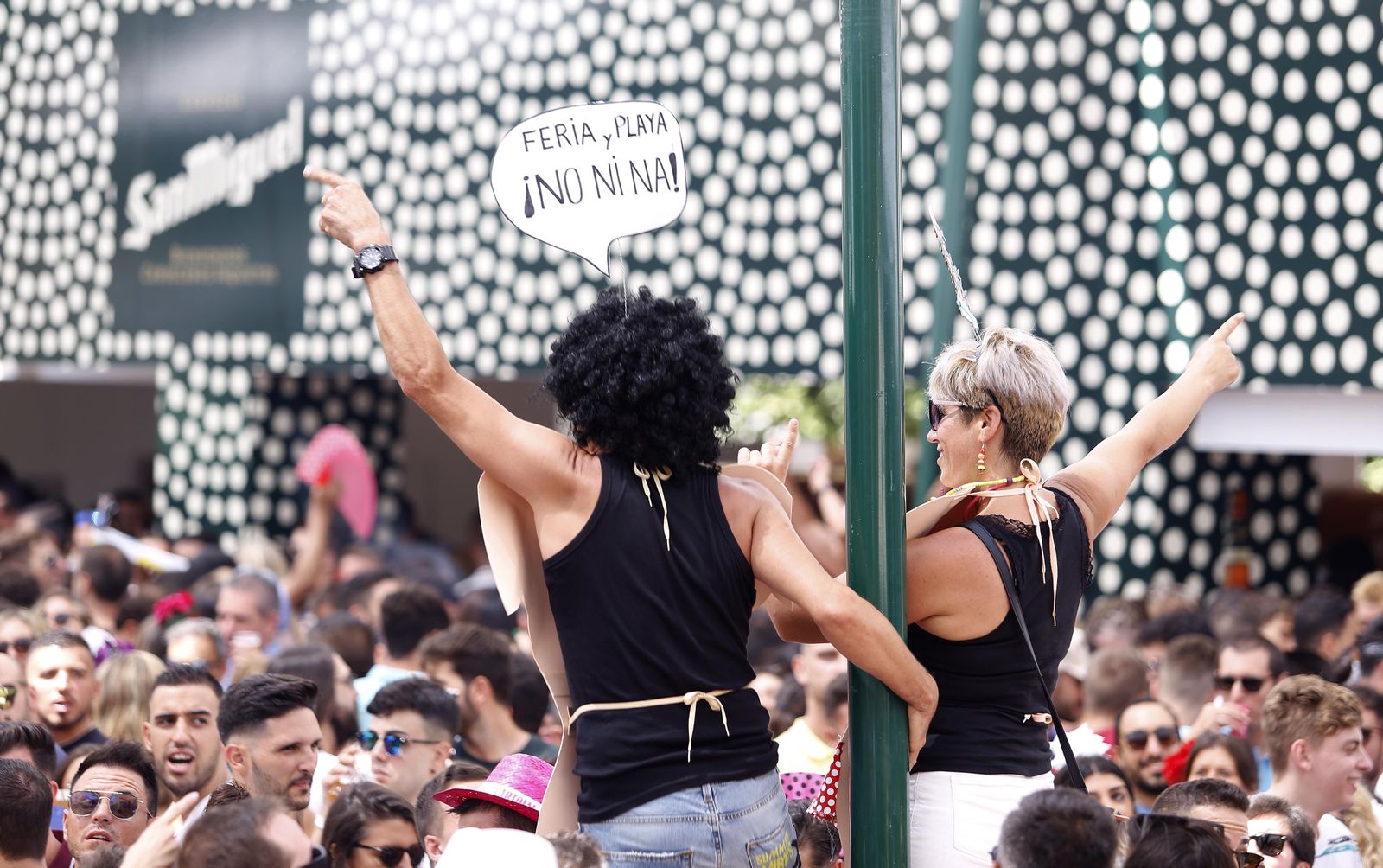 Fotos del tercer día de Feria de Málaga en el Centro