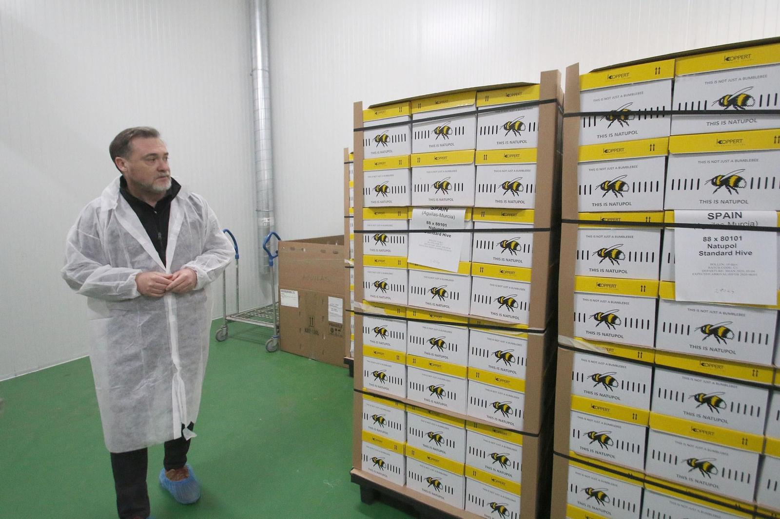 Fotogalería de la visita guiada a las instalaciones de Koppert en Águilas