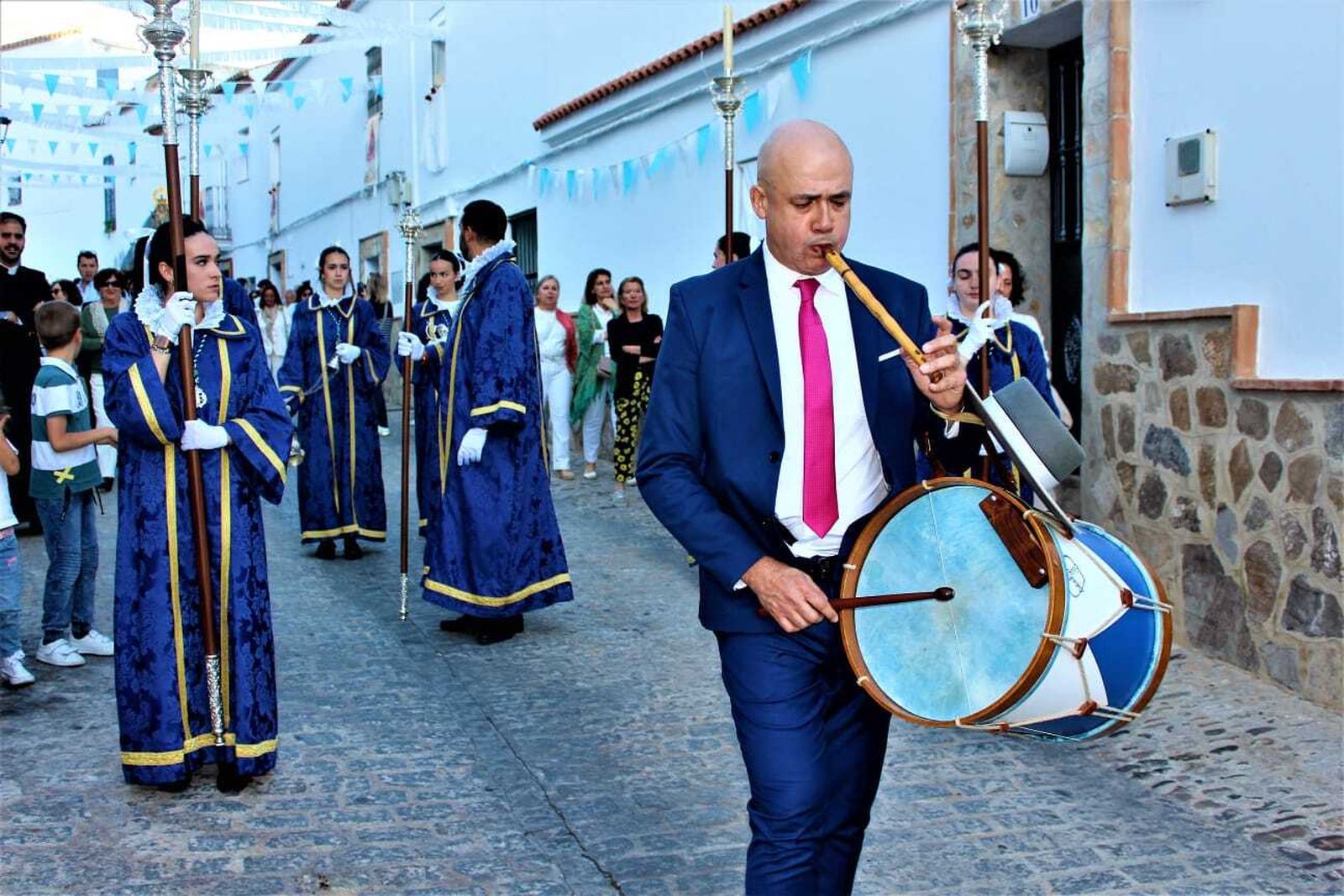 Imágenes del traslado de la Virgen de los Santos al Beaterio de Jesús, María y José