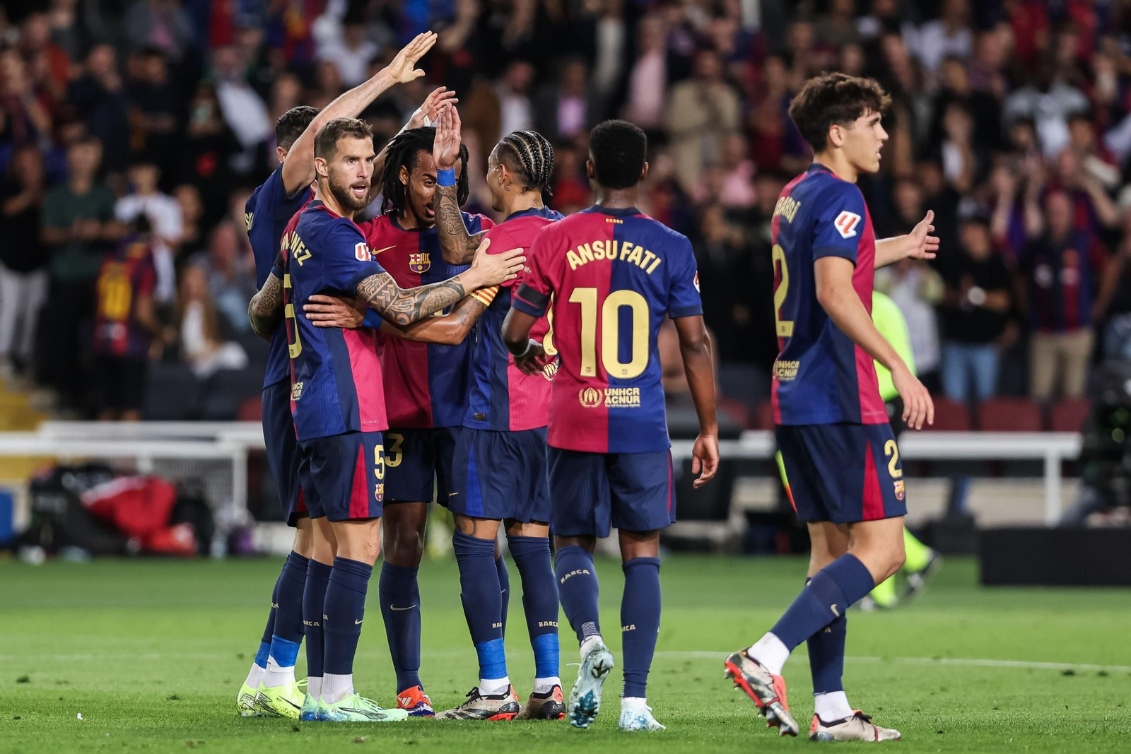 Las fotos del Barcelona - Sevilla