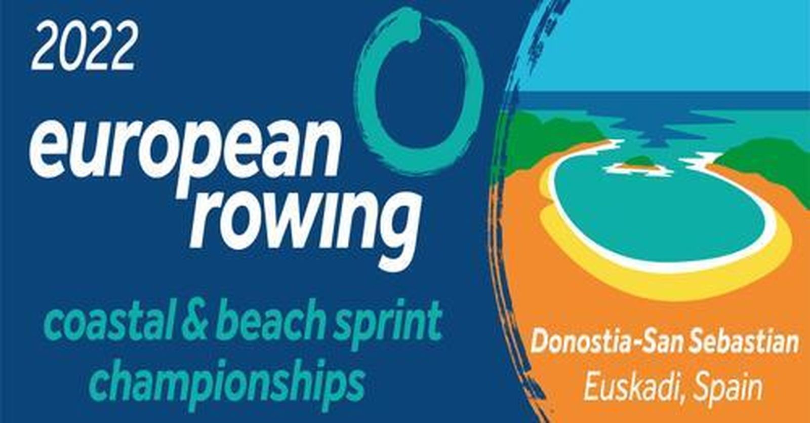 Cartel anunciador del Europeo de San Sebastián