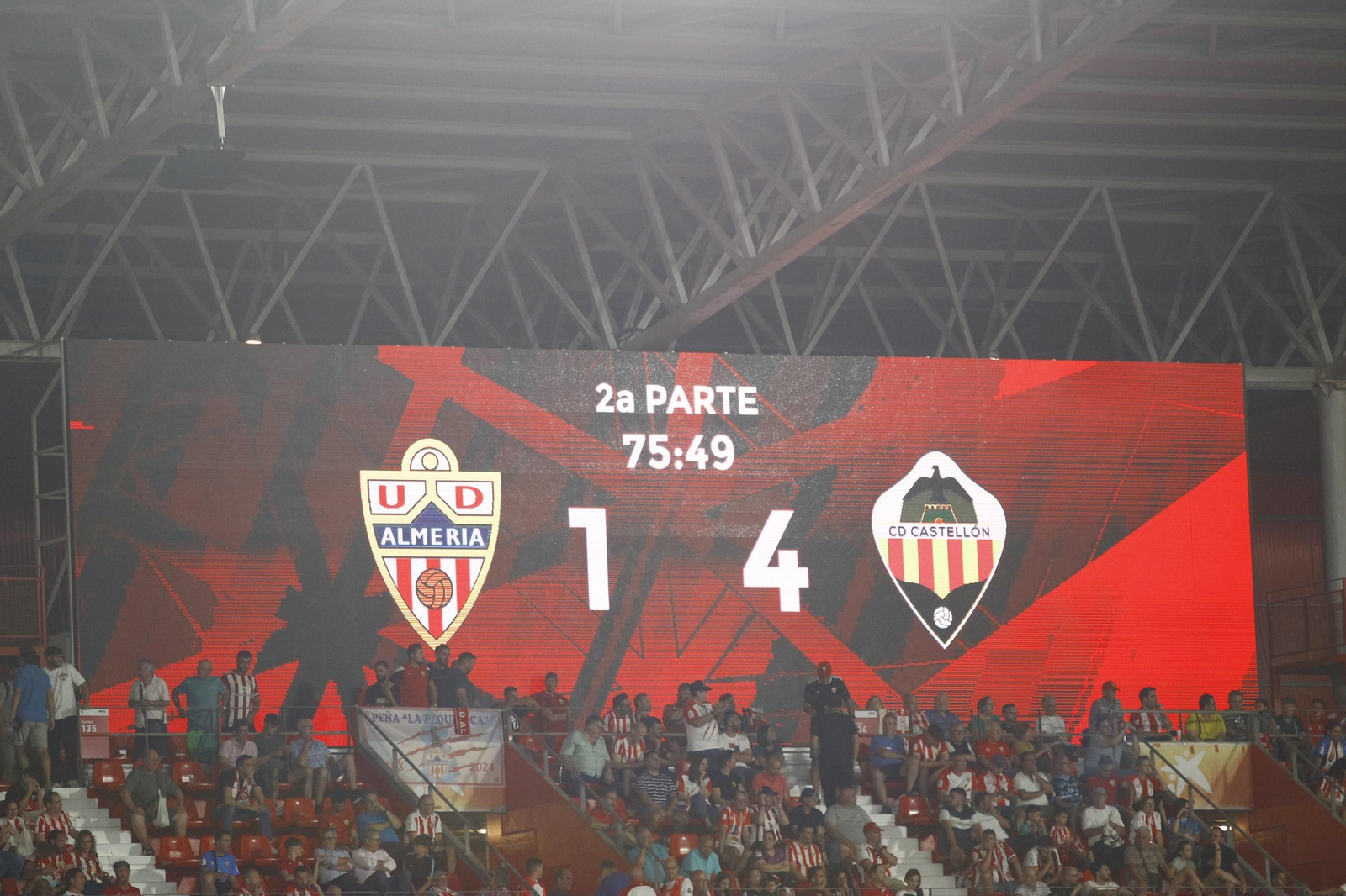 El partido U.D. Almería-C.D. Castellón en imágenes