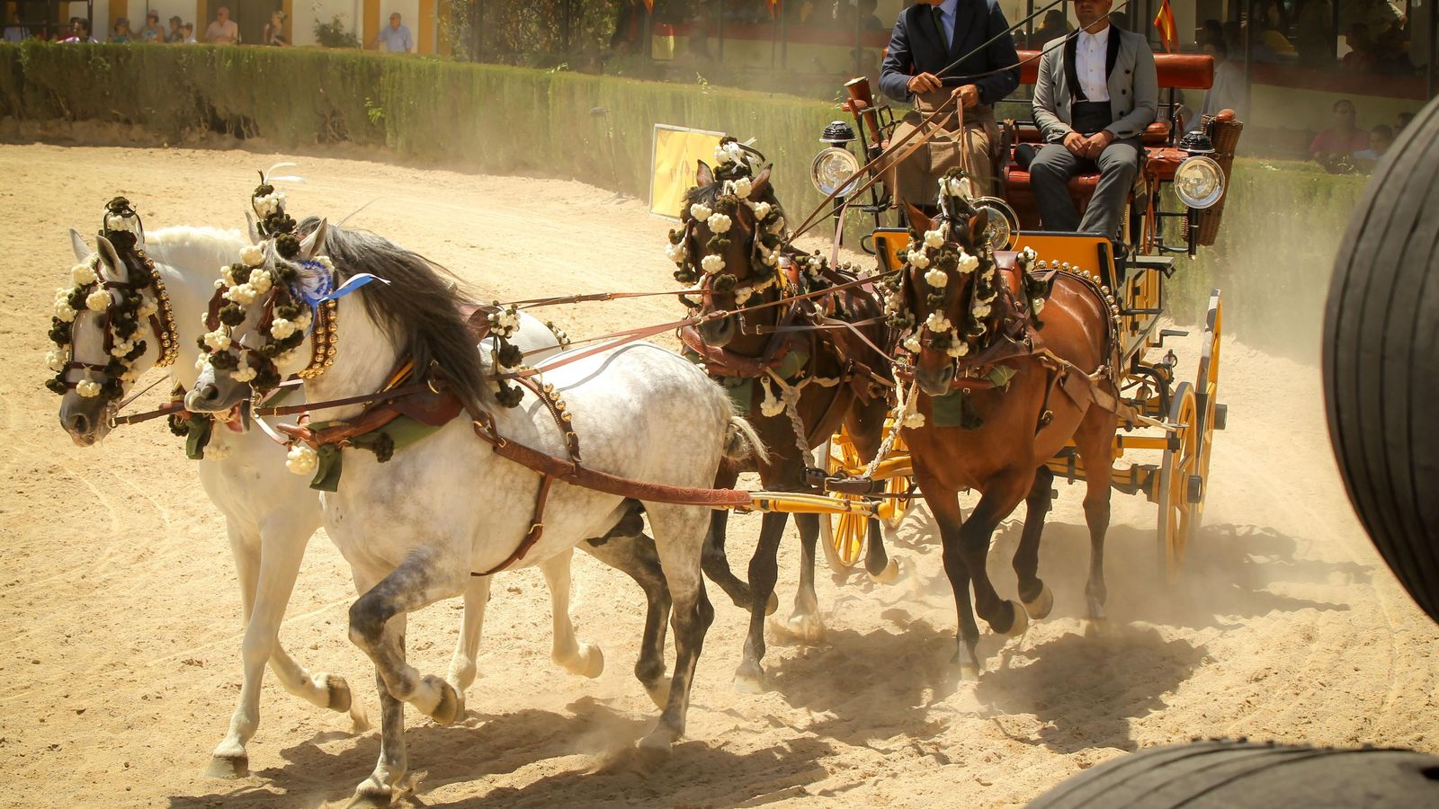 Una imagen del Concurso de Enganches del pasado año.