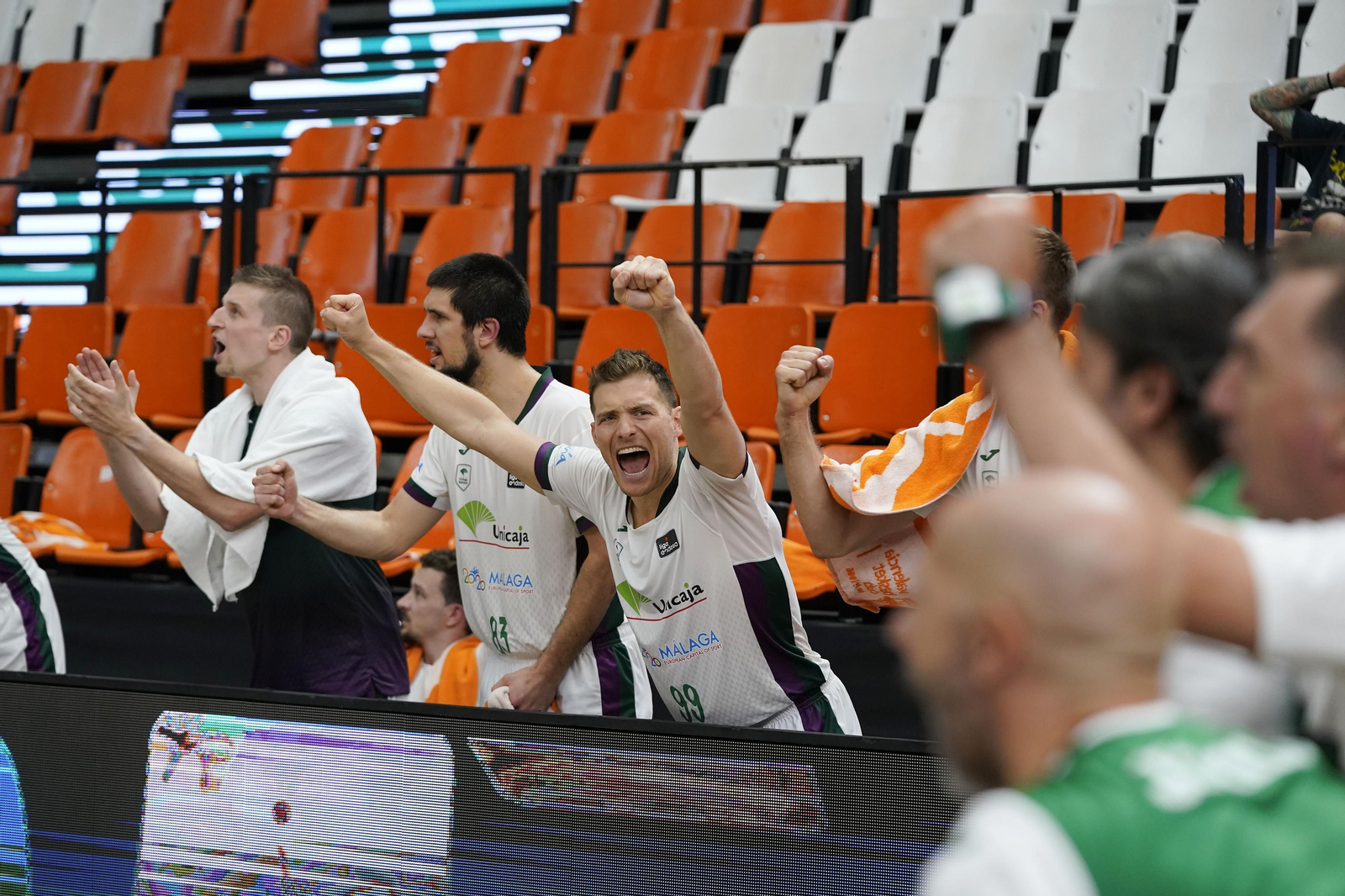 El Baskonia-Unicaja, en fotos