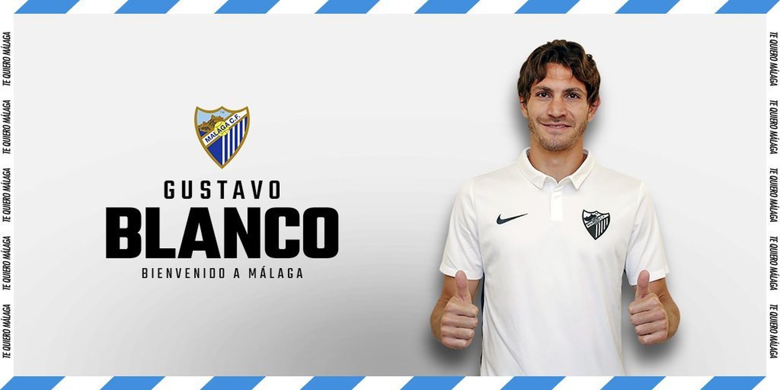 El Málaga hace oficial el fichaje de Gustavo Blanco