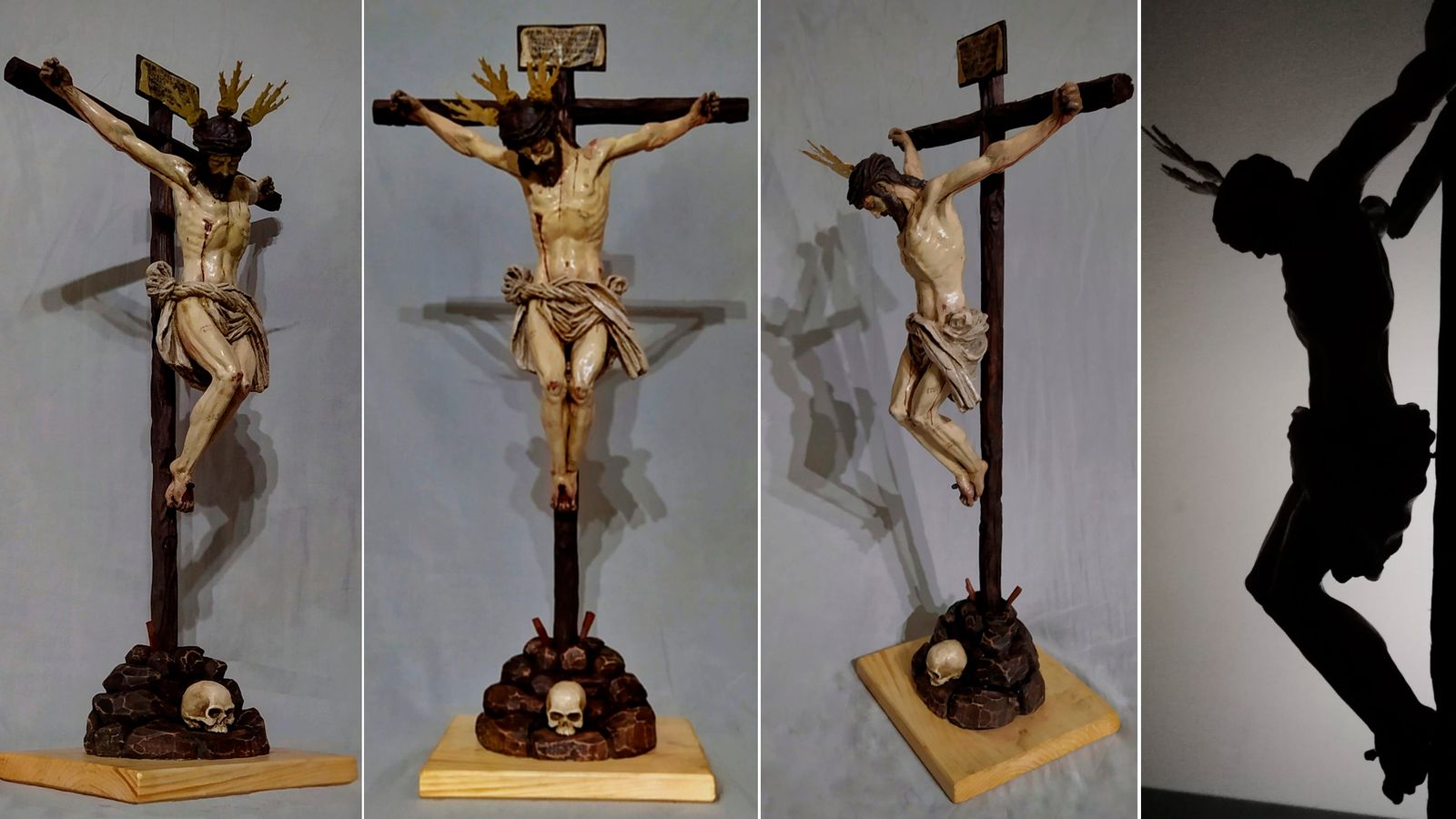El Cristo del Calvario en una reproducción de Álvaro Busto