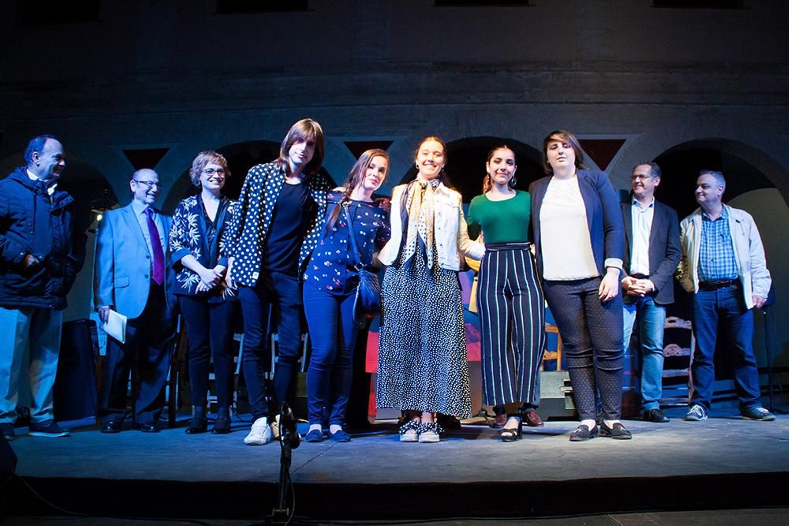 Alba Espert, a la derecha, ganó en la modalidad de guitarra solista.