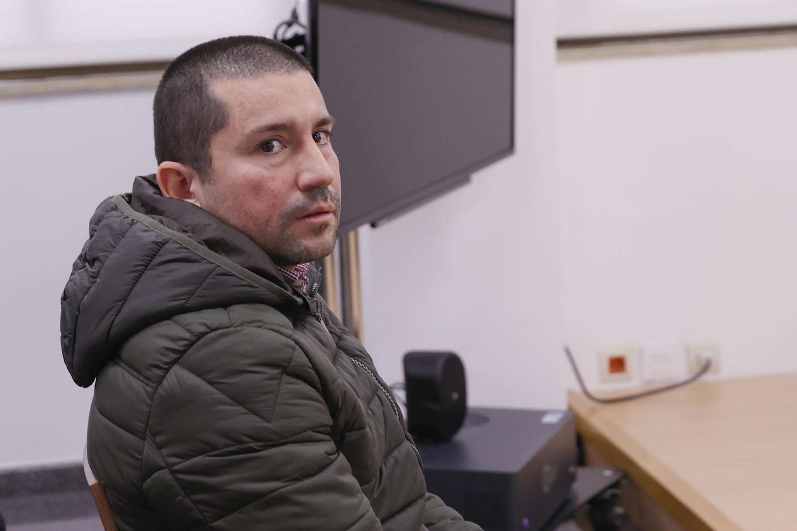 Jorge Ignacio Palma, durante la vista de apelación