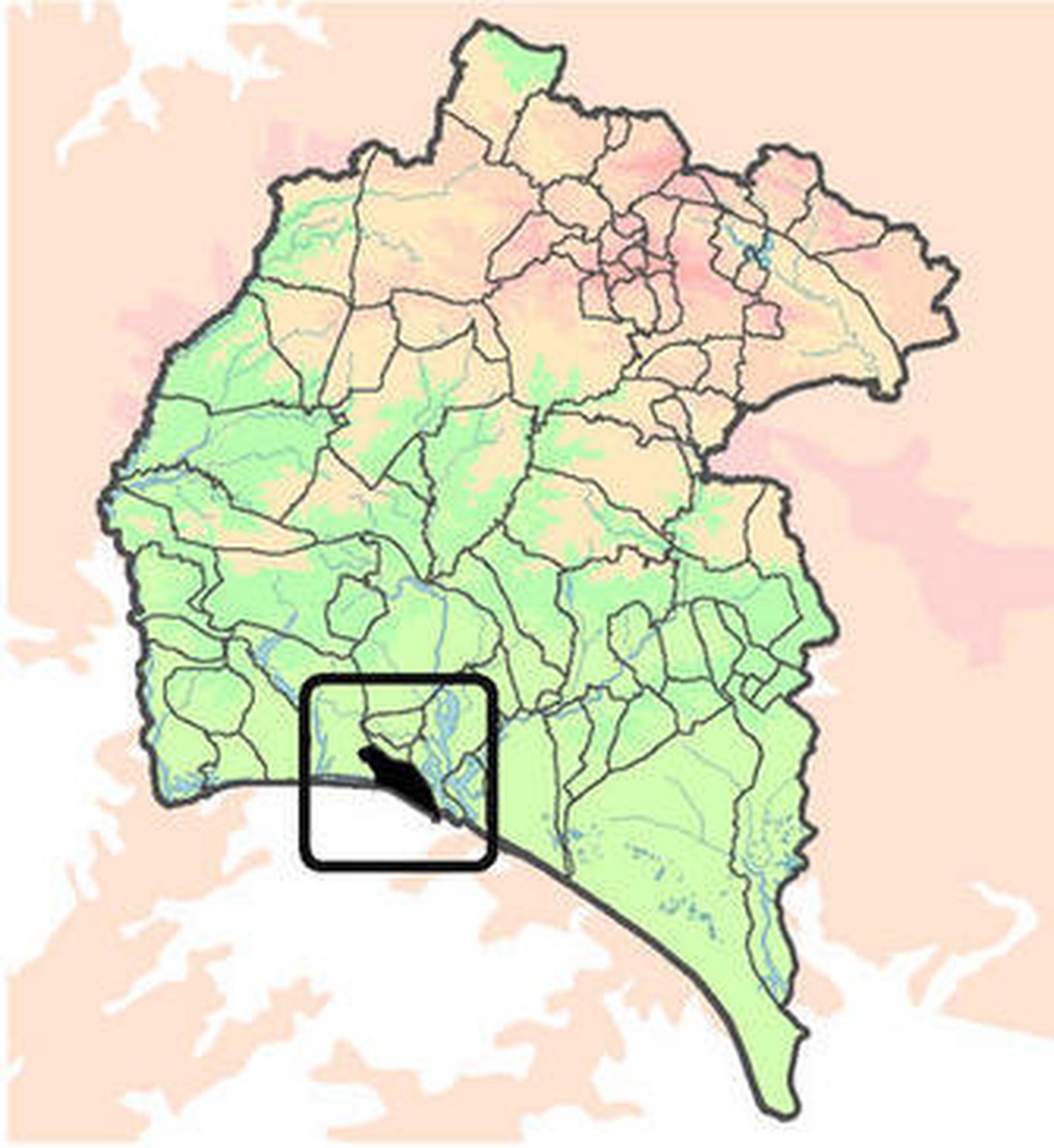 Una mesa electoral de los pasados comicios municipales en Punta Umbría.