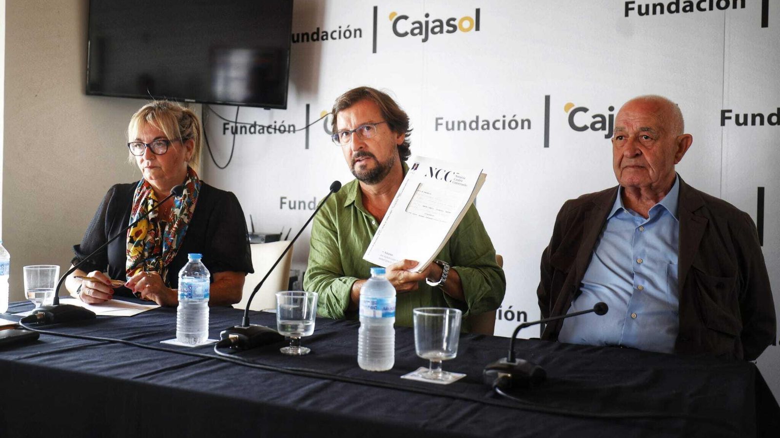 Lectura del acta de Reyes Magos en la Fundación Cajasol.