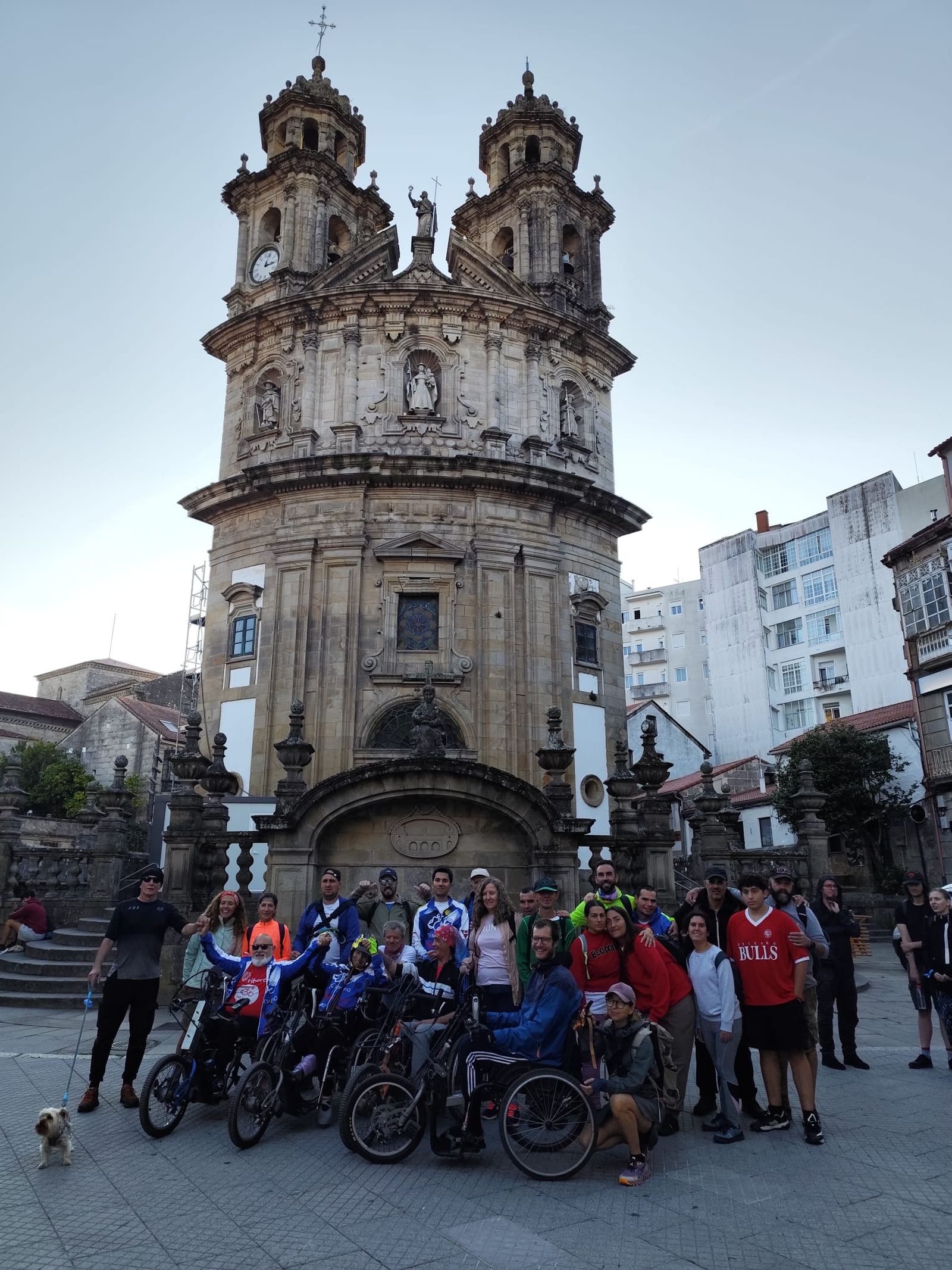 Peregrinos, en el Camino de Santiago.