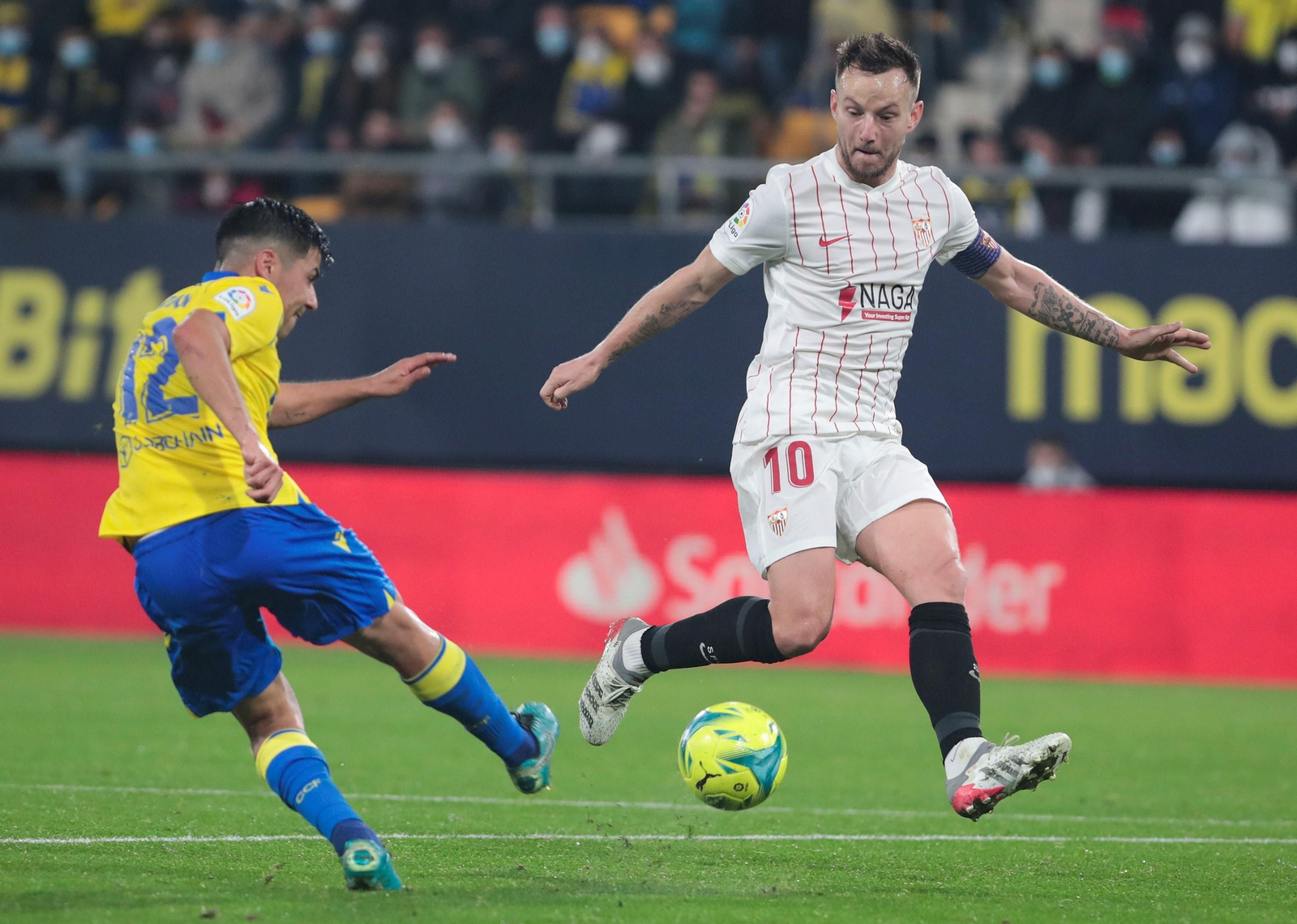 Las imágenes del Cádiz-Sevilla de LaLiga