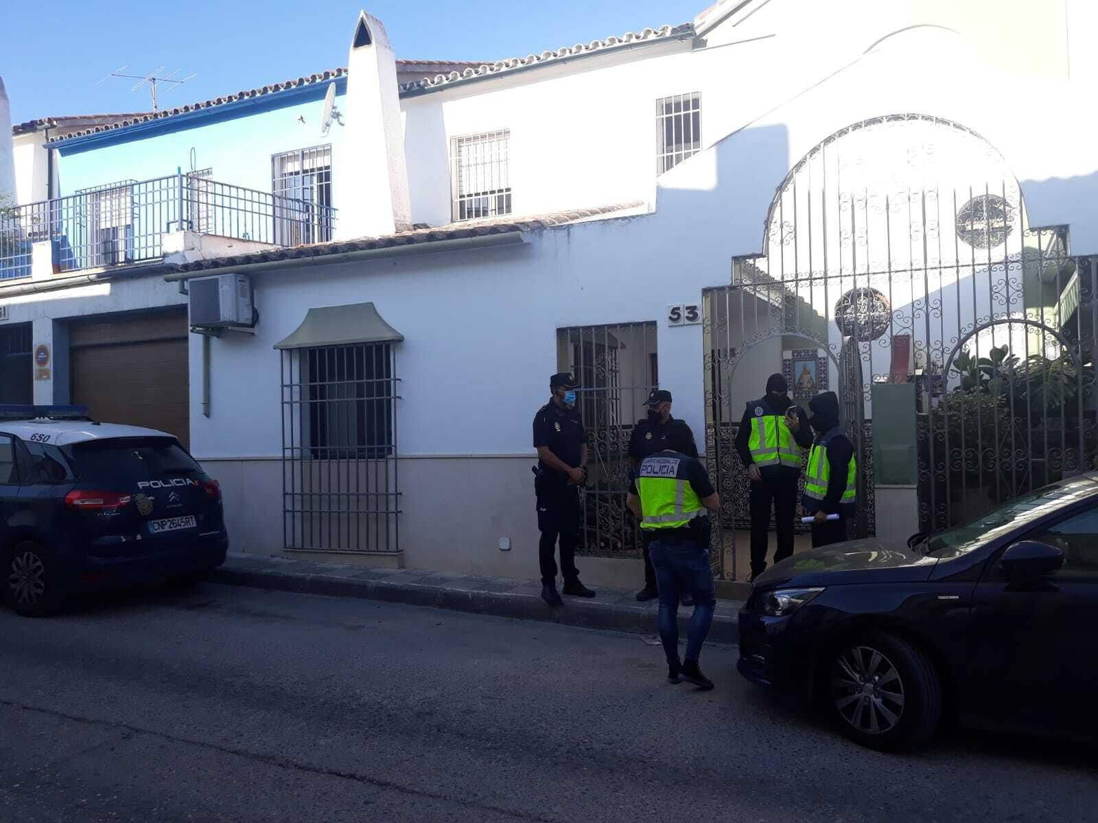 La operación antidroga de Lucena, en fotografías