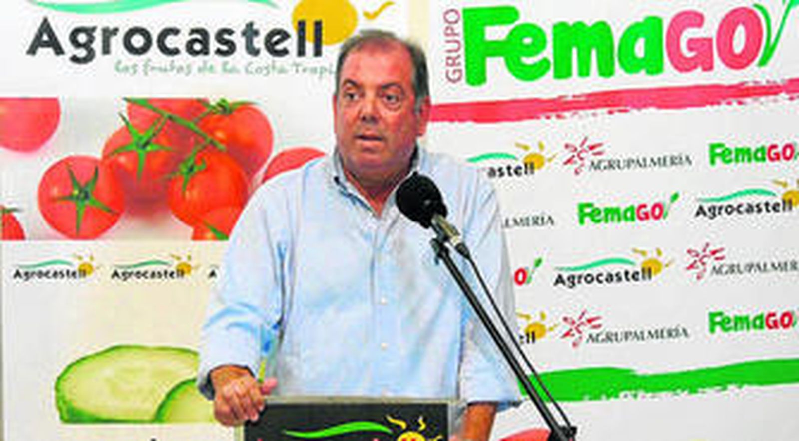 Antonio Martín, gerente de Agrocastell, dio las gracias a los asistentes.