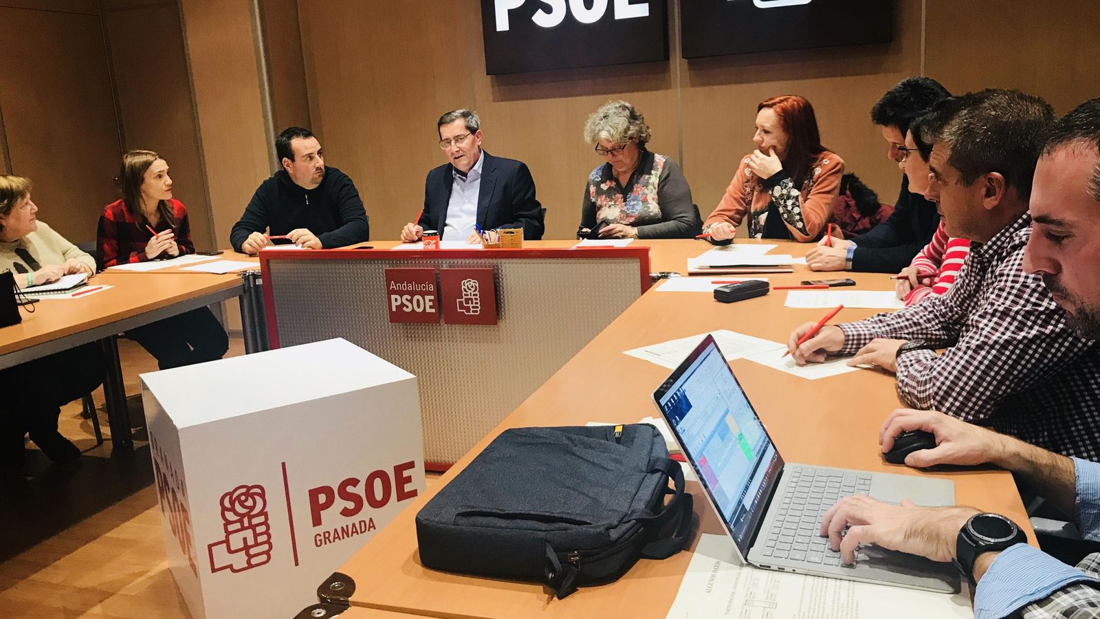 Reunión de la Ejecutiva Provincial de los socialistas