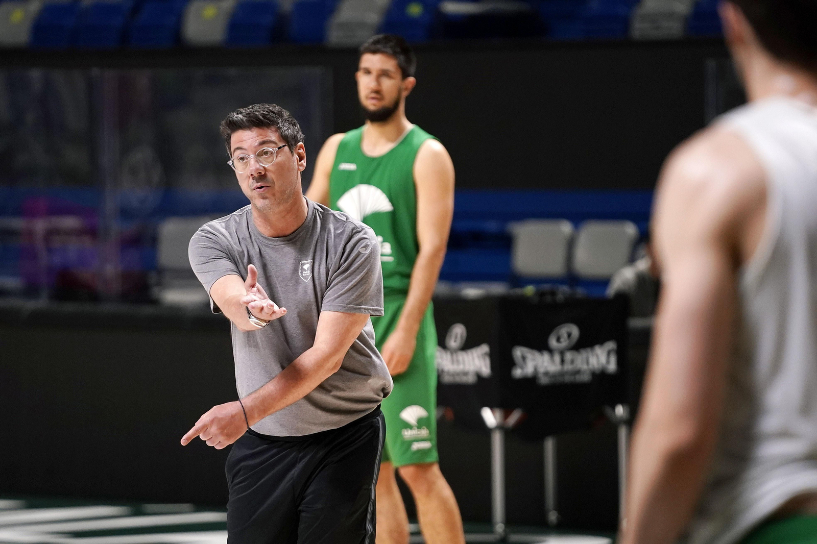 Las fotos del entrenamiento del Unicaja