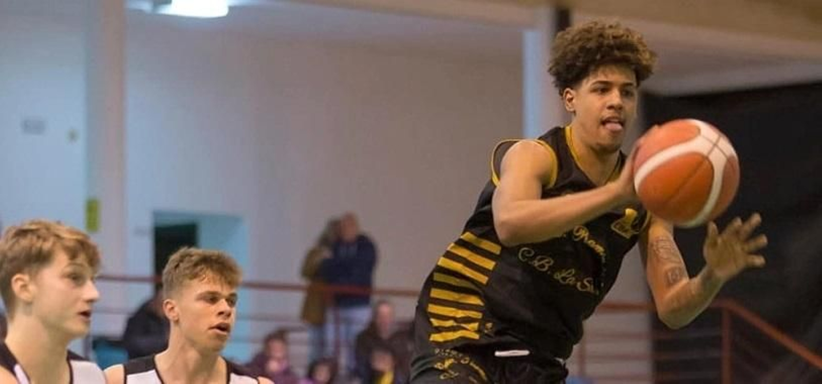 Sdenry González, durante un partido de la pasada temporada.