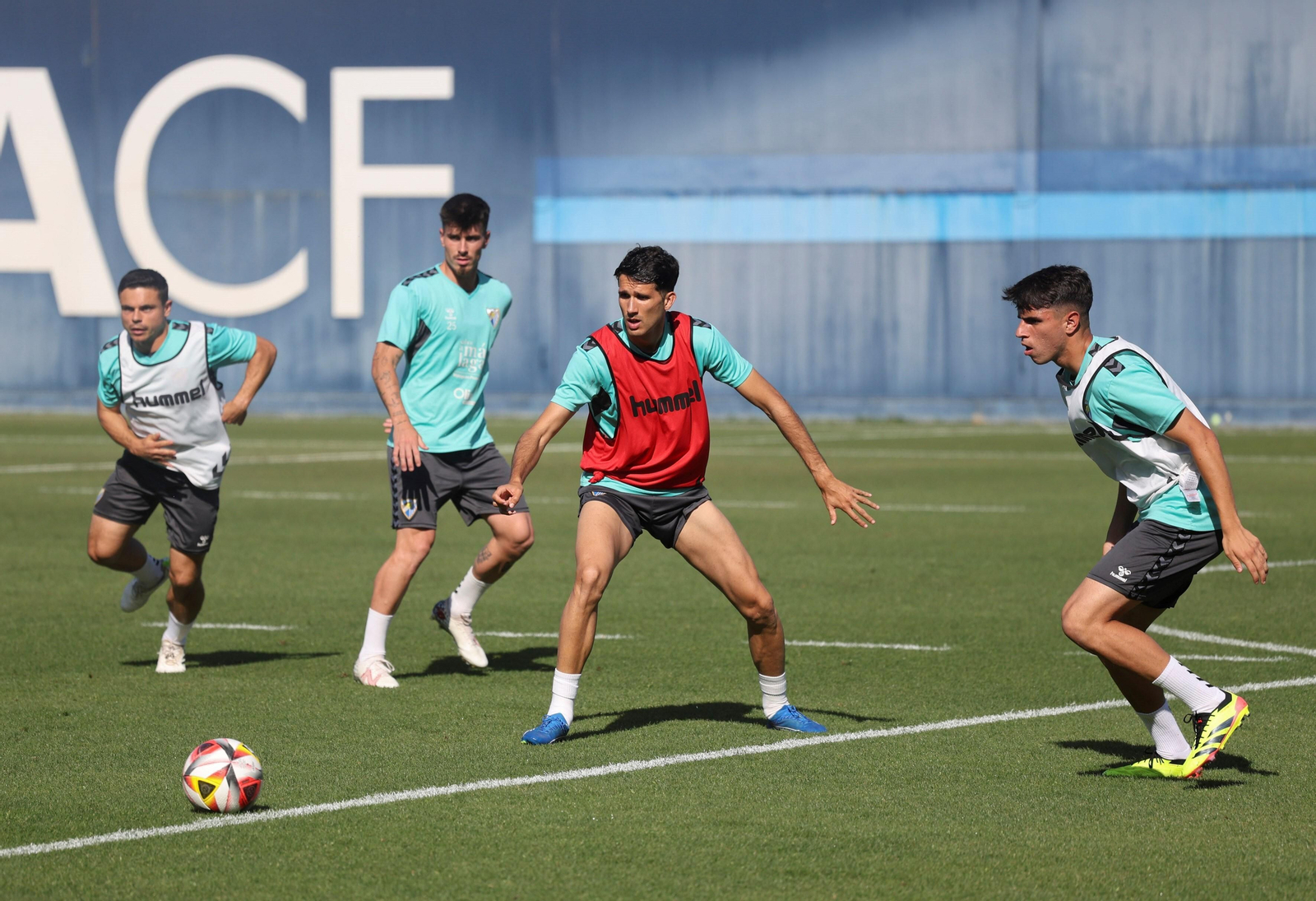 Pellicer aprieta en la vuelta del Málaga CF al trabajo