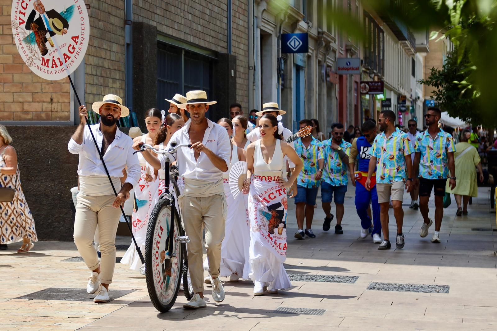 El primer día de Feria de Málaga en el Centro, en imágenes