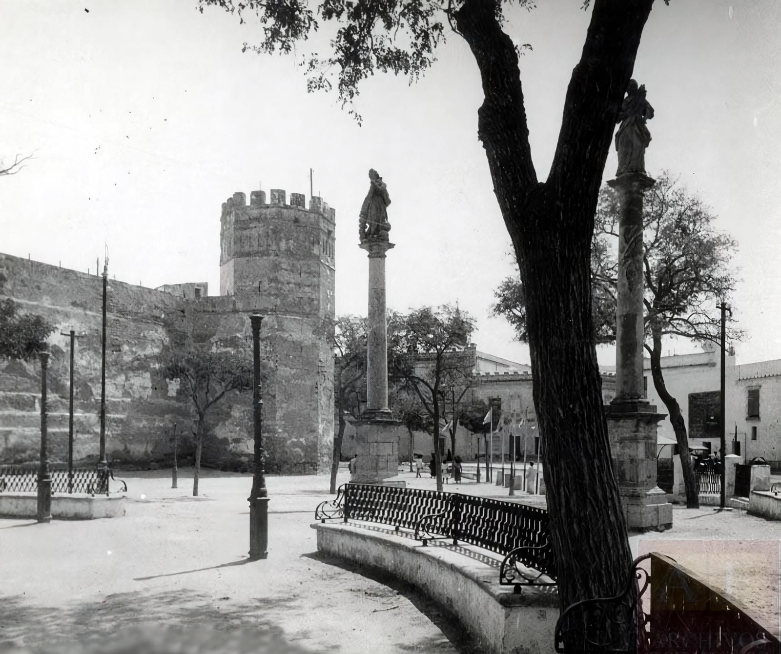 Foto de archivo del Alcázar de Jerez.