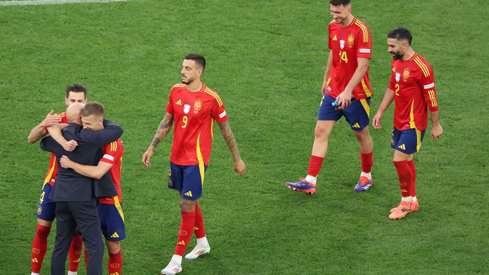 Las mejores fotos del España - Alemania