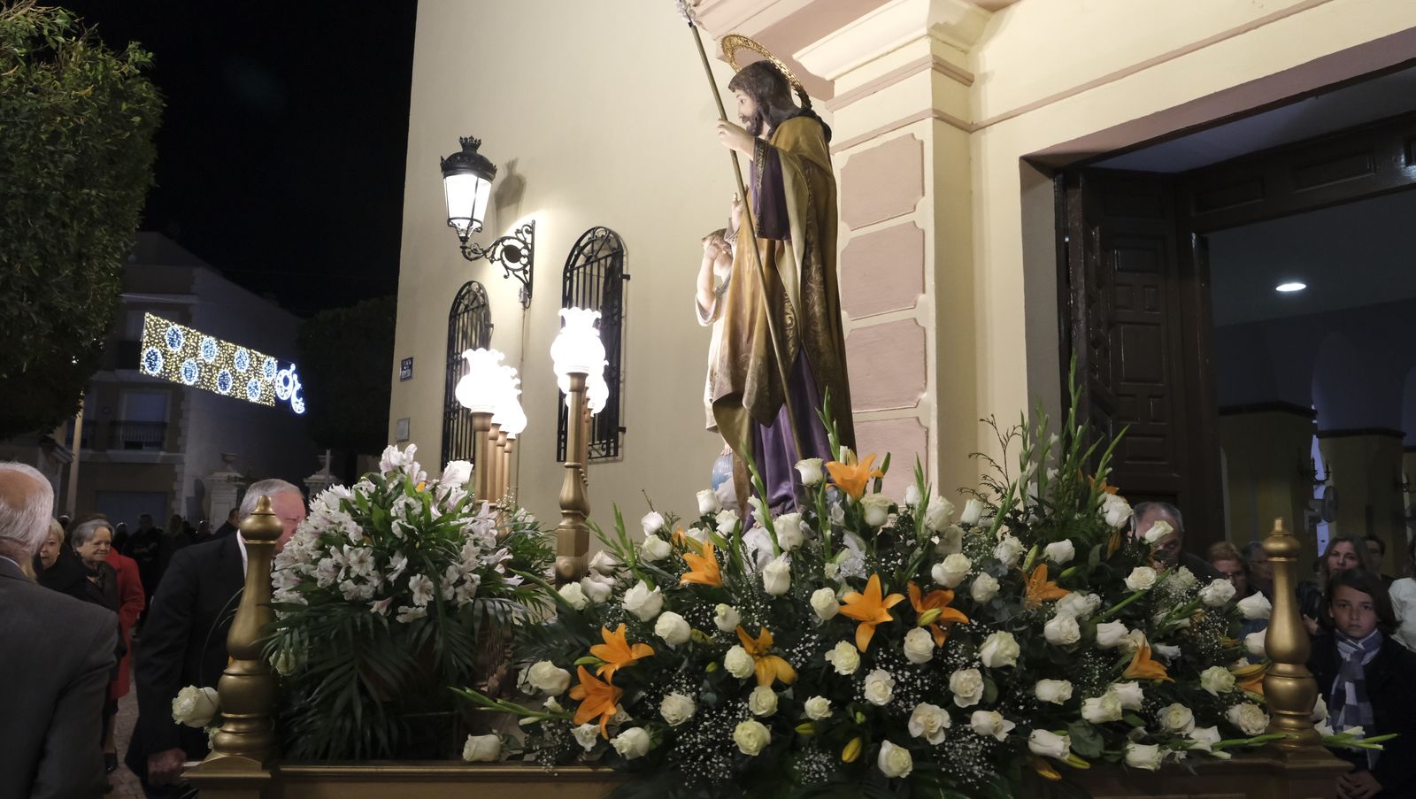 Imágenes de la Procesión de San José Obrero en las Fiestas de Benahadux
