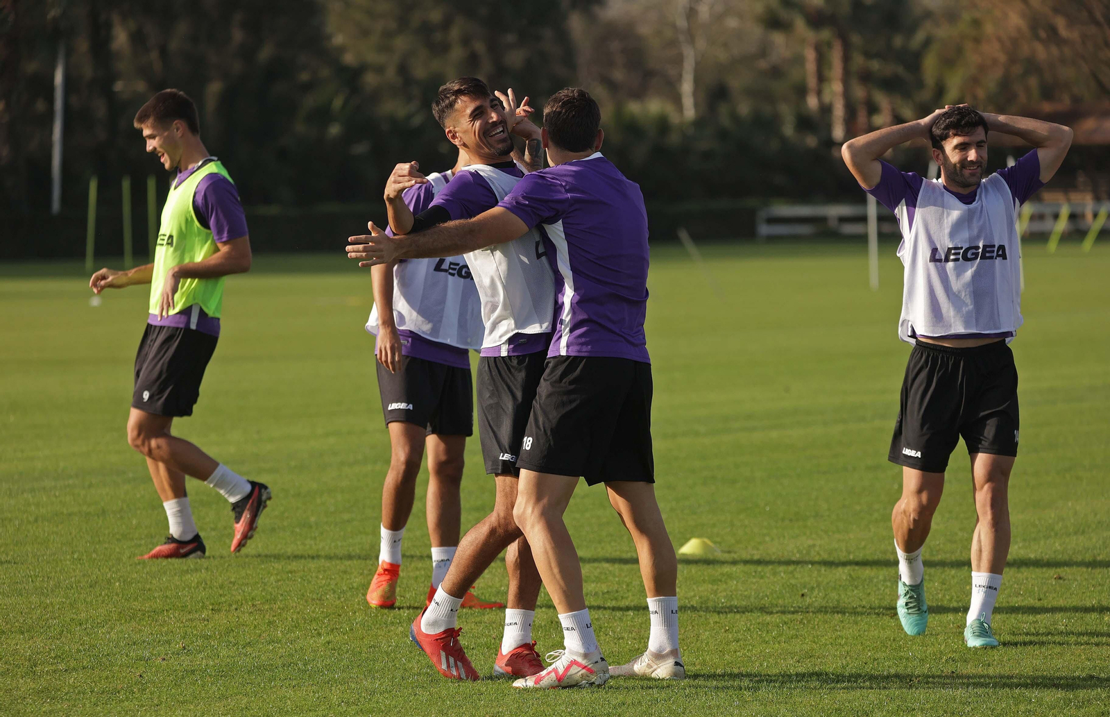 El entrenamiento de la Balona en el Santa María Polo Club, en imágenes