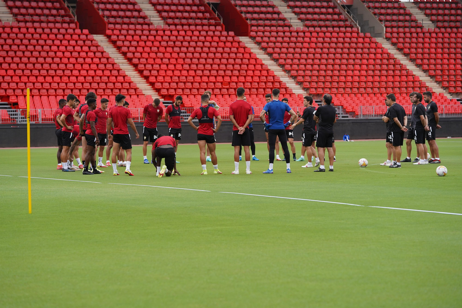 Fotogalería del entrenamiento del Almería, jueves 19