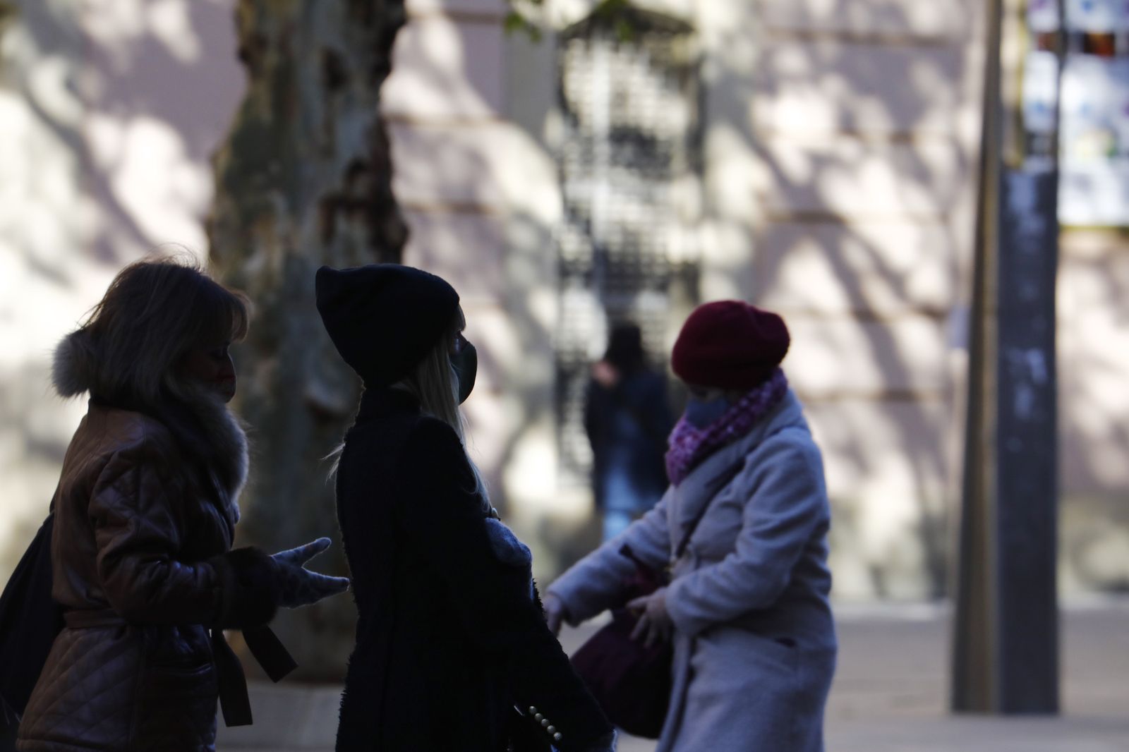 Las fotos de una gélida mañana en Córdoba con aviso amarillo por frío