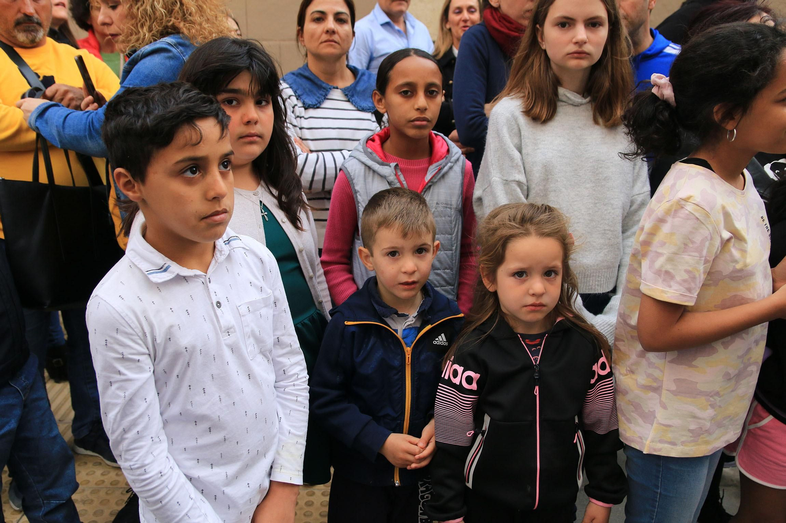 La procesión de Las Angustias, en imágenes