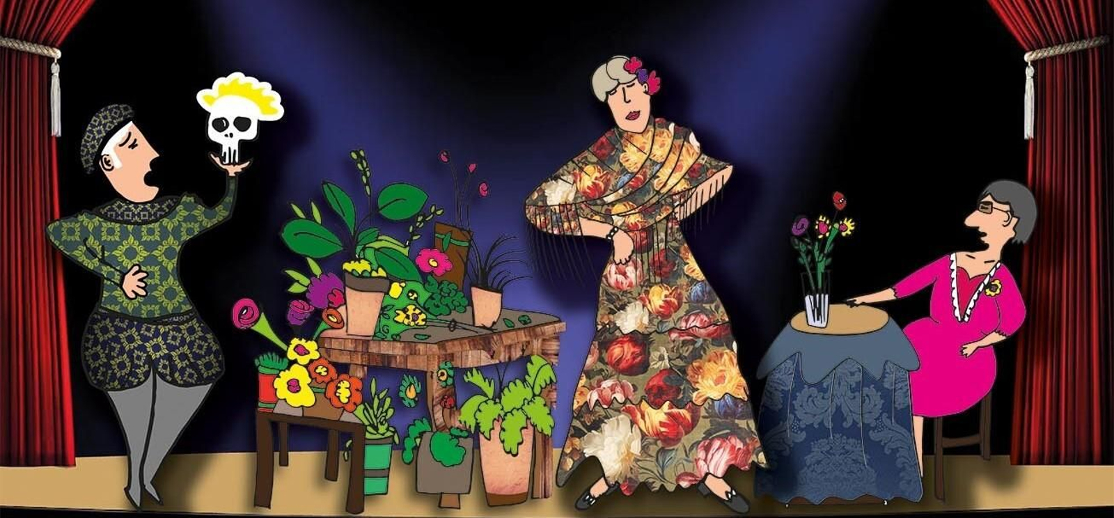 Cartel del encuentro de teatro.