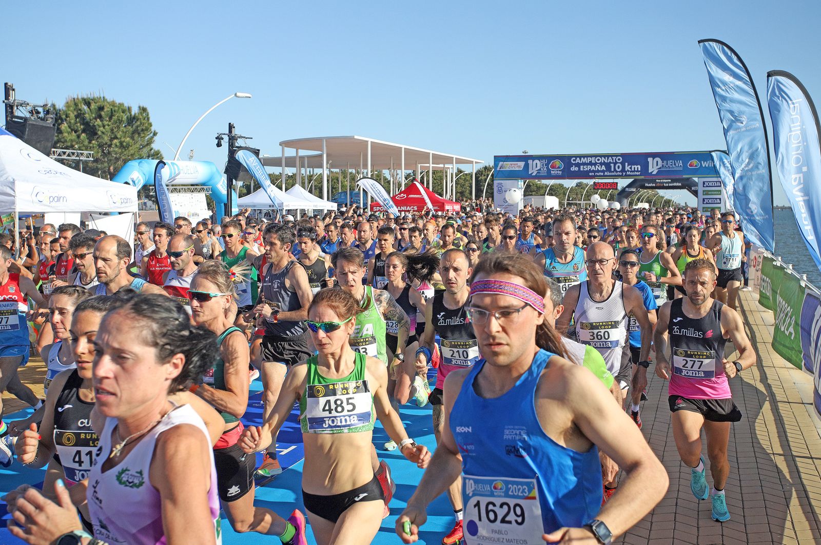 Imágenes de la 10K Puerta del Descubrimiento en Huelva