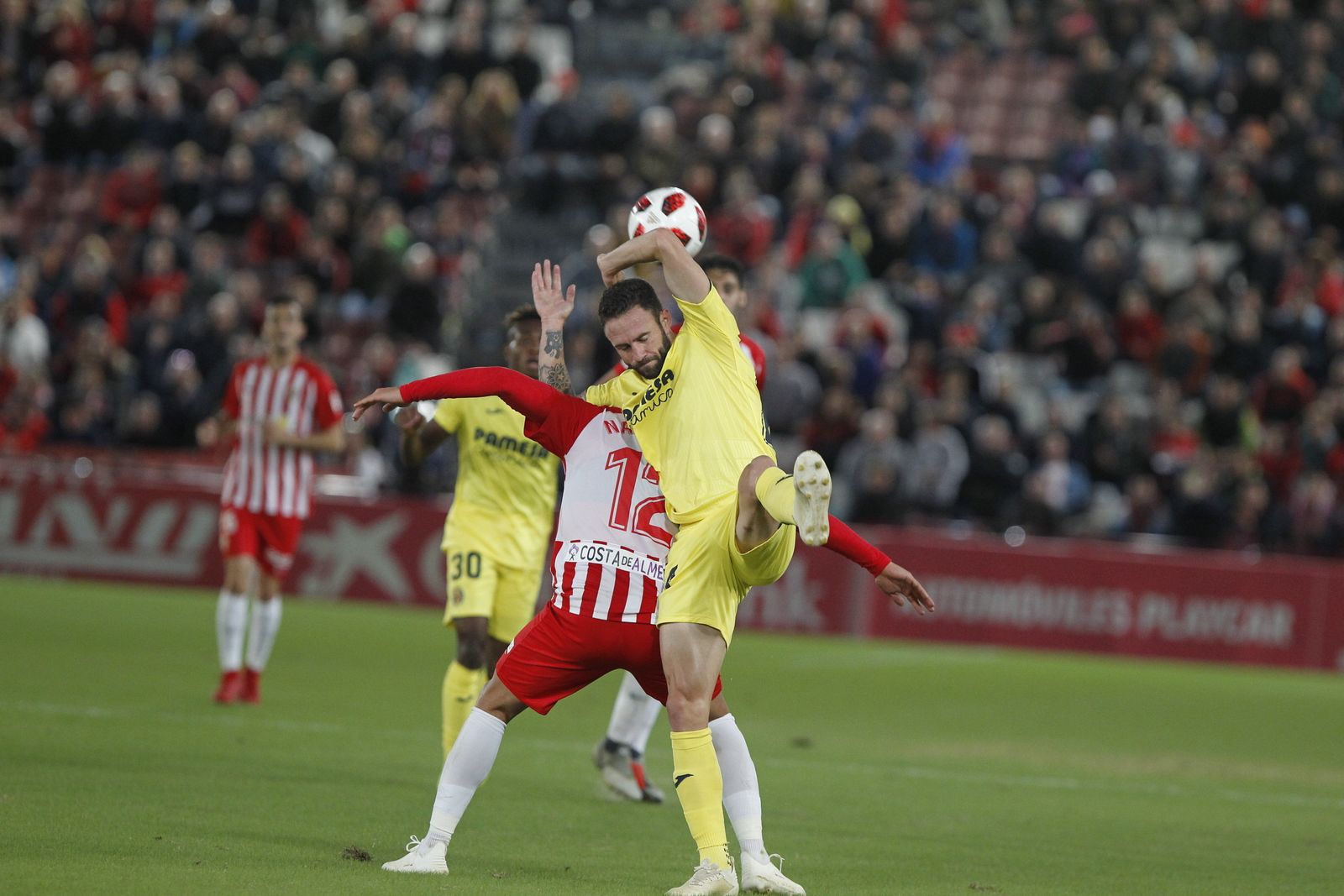 Las imágenes del UD Almería-Villarreal