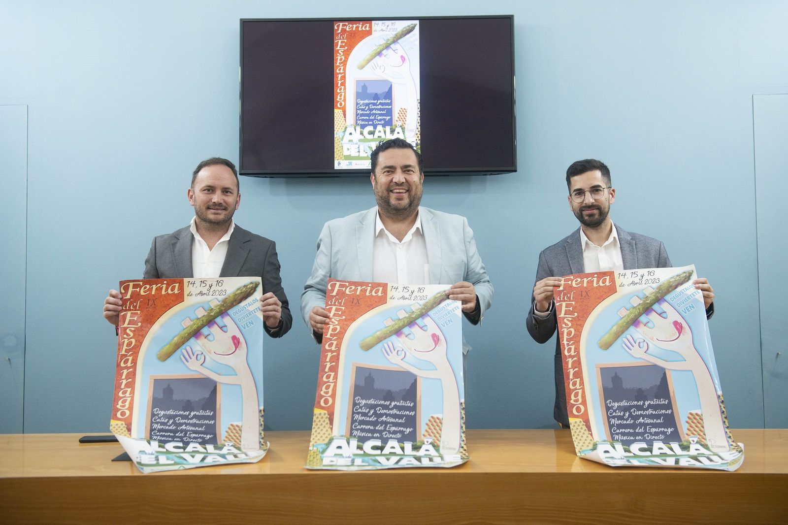 Presentación de la IX Feria del Espárrago de Alcalá del Valle.