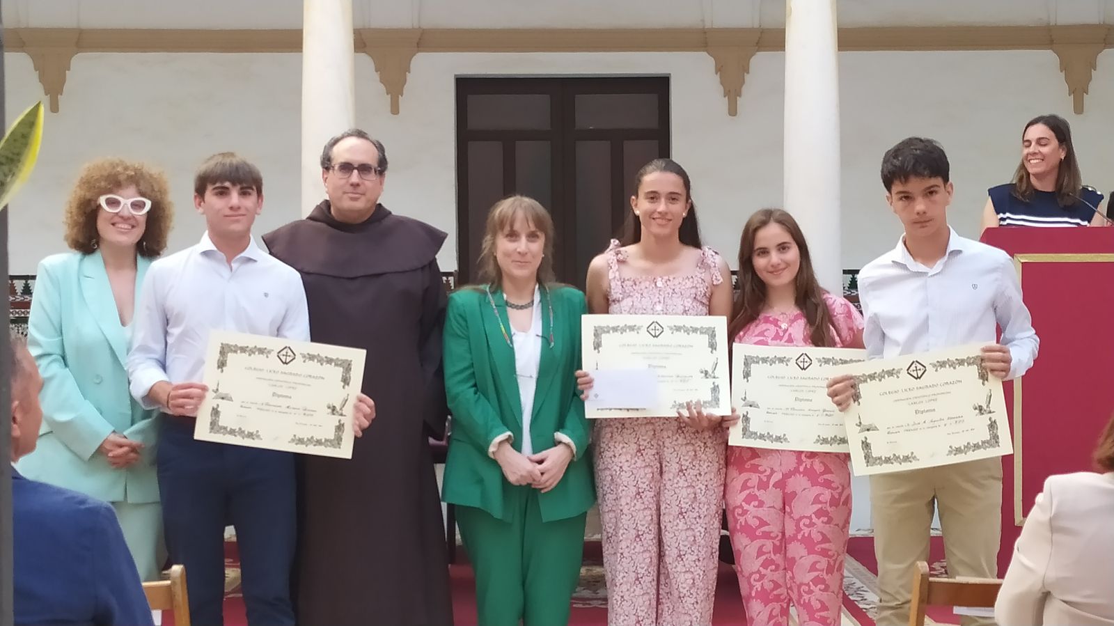 Entrega de premios del certamen Carlos López, en el Liceo de San Fernando