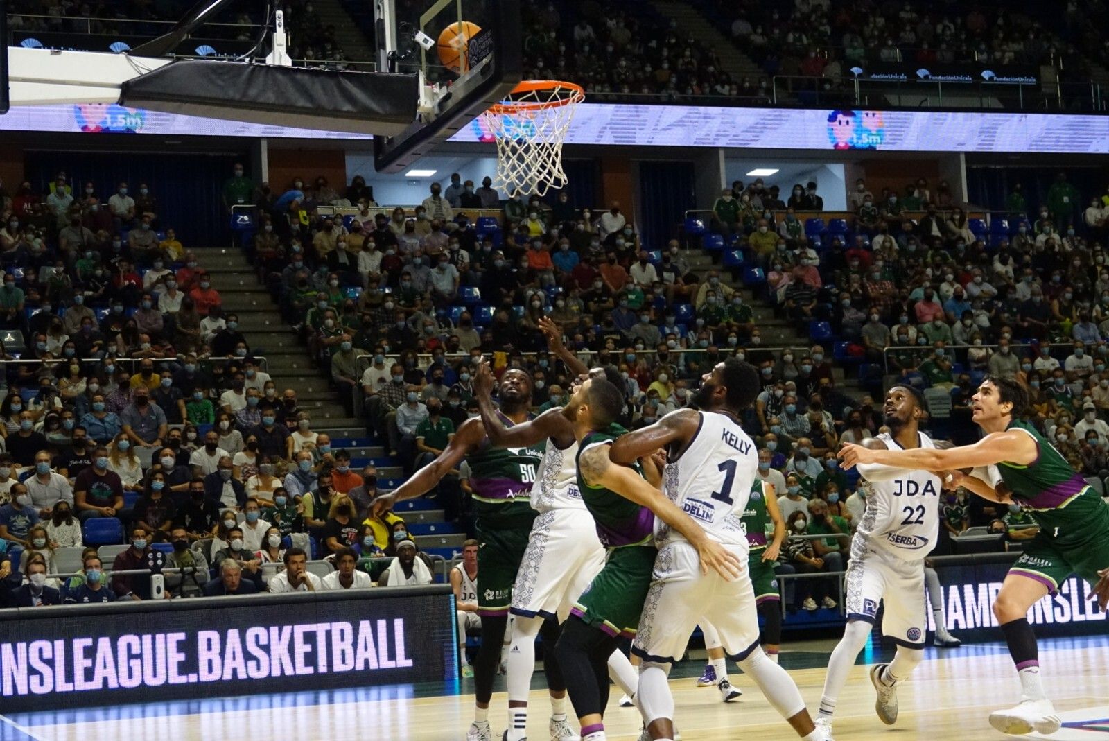 Las fotos del Unicaja-Dijon
