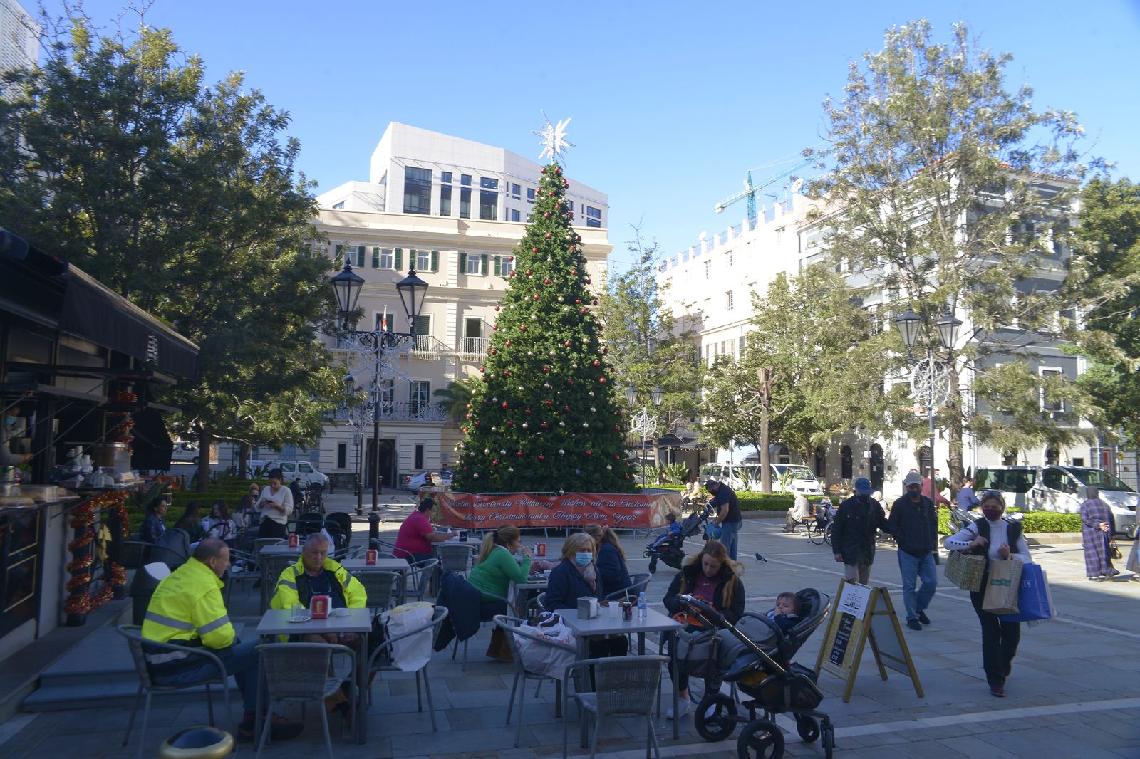 Fotos de Gibraltar en los días previos a la Navidad y el Brexit