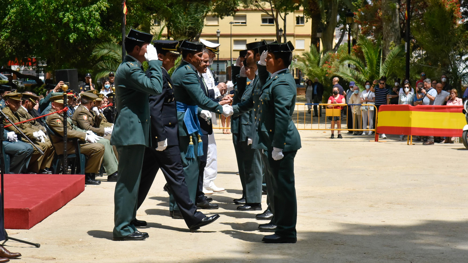 Las fotos del acto del 178 aniversario de la fundación  de la Guardia Civil