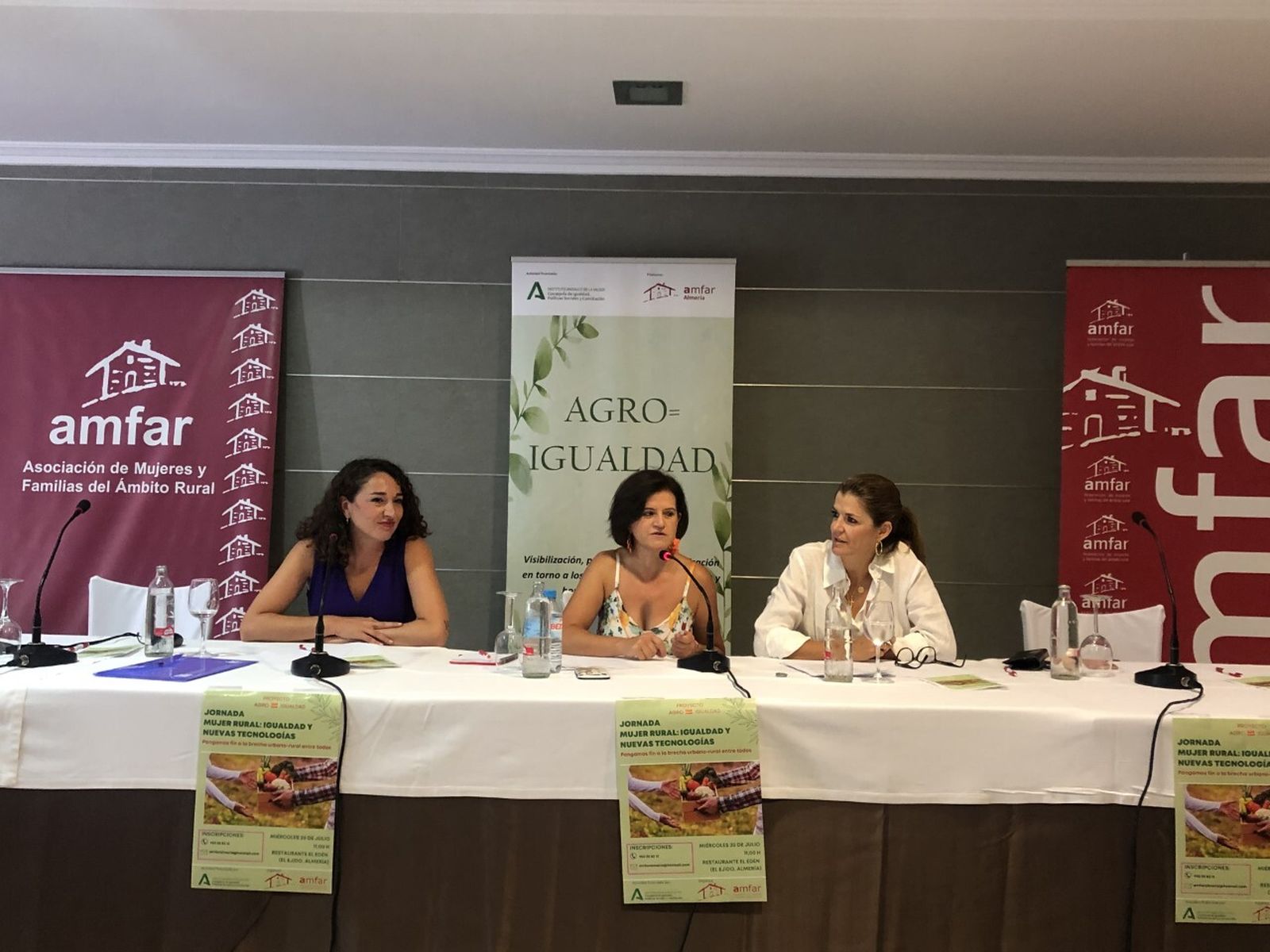 Jornada ‘Mujer rural: igualdad y nuevas tecnologías’  de Amfar celebrada en El Ejido