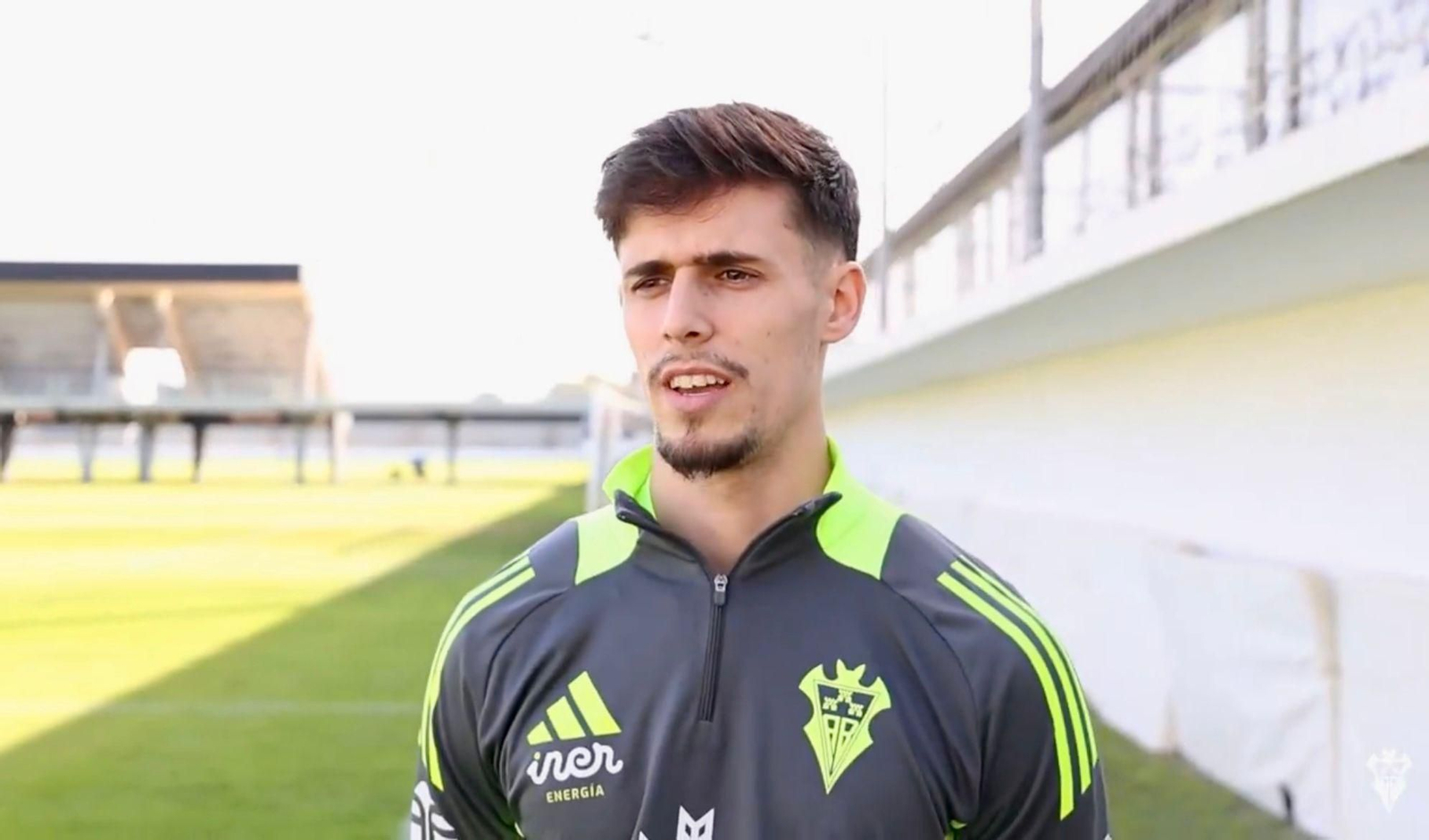 Pepe, tras un partido con el Albacete