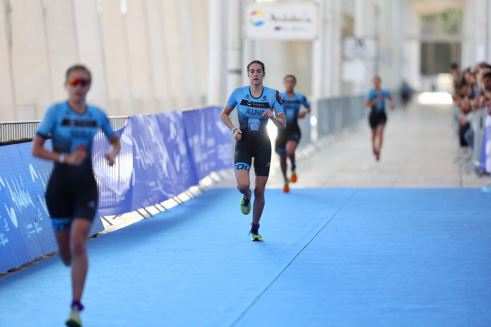 Las imágenes del Test Event de triatlón en Málaga