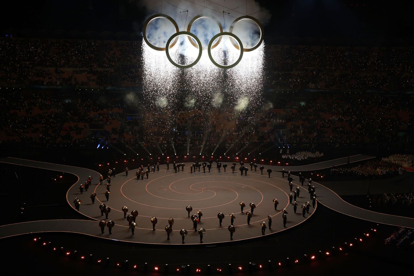 Las fotos de la inauguración de los Juegos Olímpicos de invierno de 2026