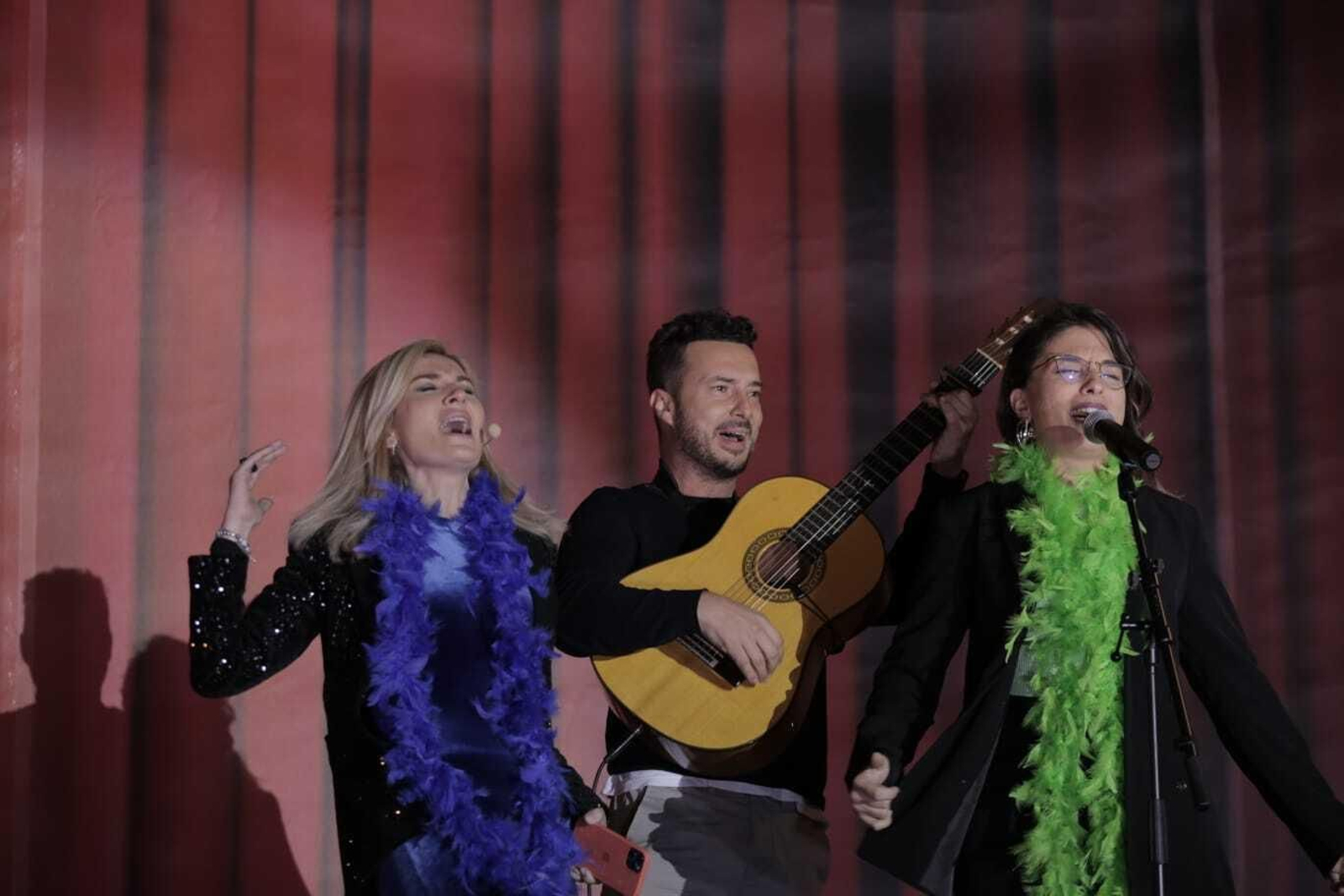 Gala de bienvenida del Carnaval en San Fernando con Manu Sánchez y Sandra Golpe