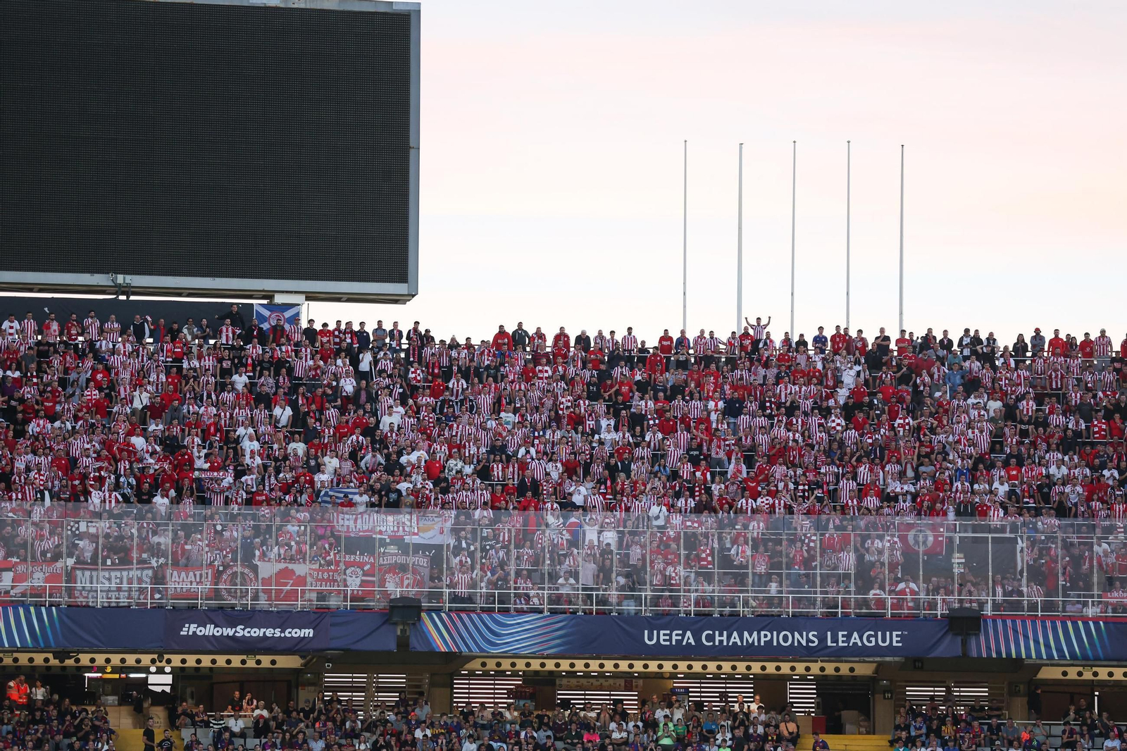 Las fotos del Barcelona-Olympiacos