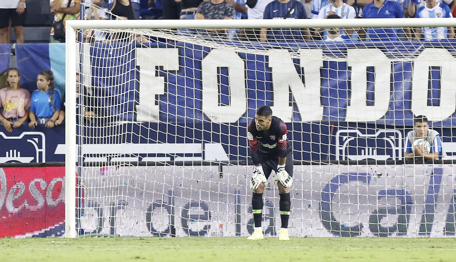 El Málaga CF-Las Palmas, en fotos