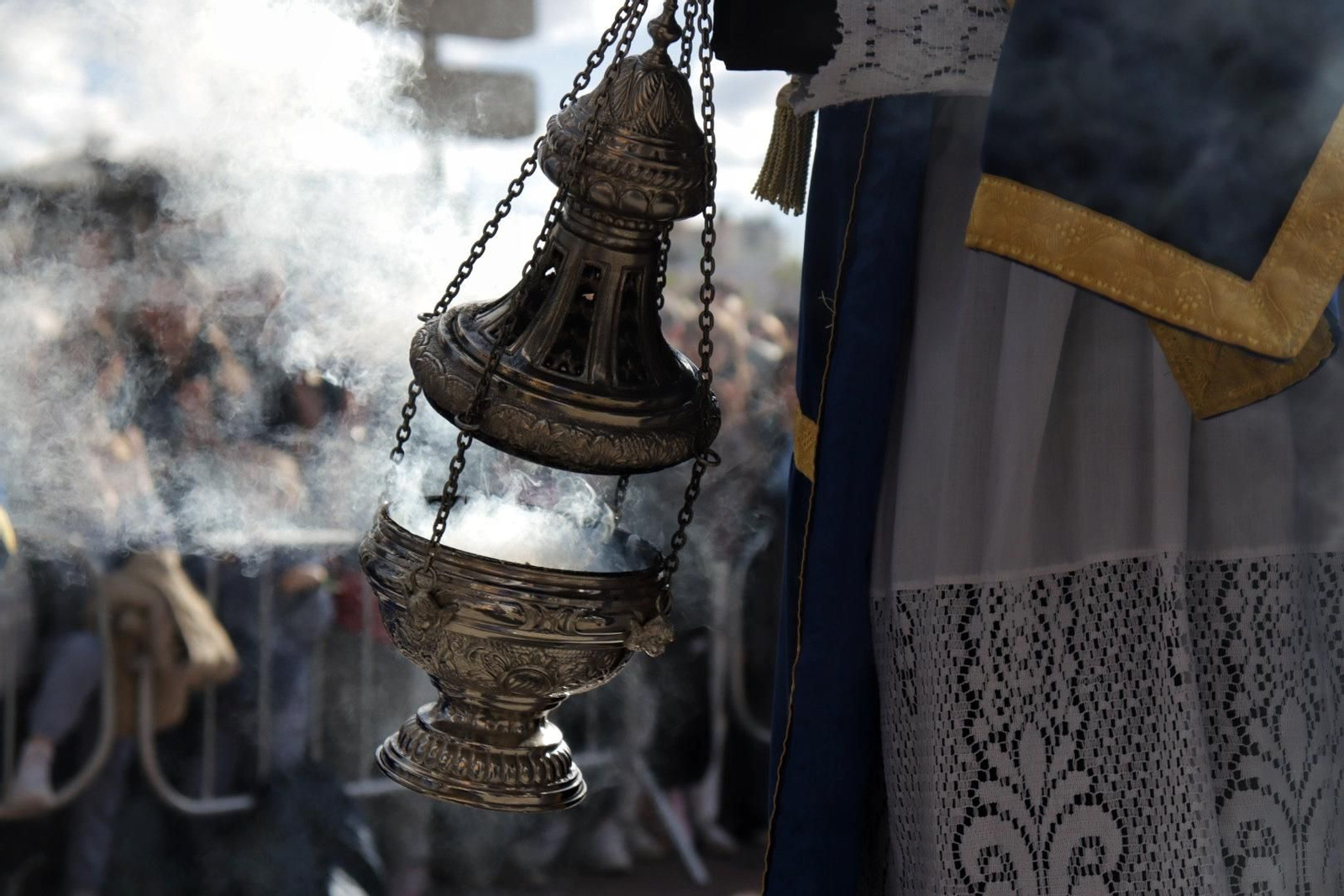 Las imágenes de Fusionadas en el Miércoles Santo en Málaga