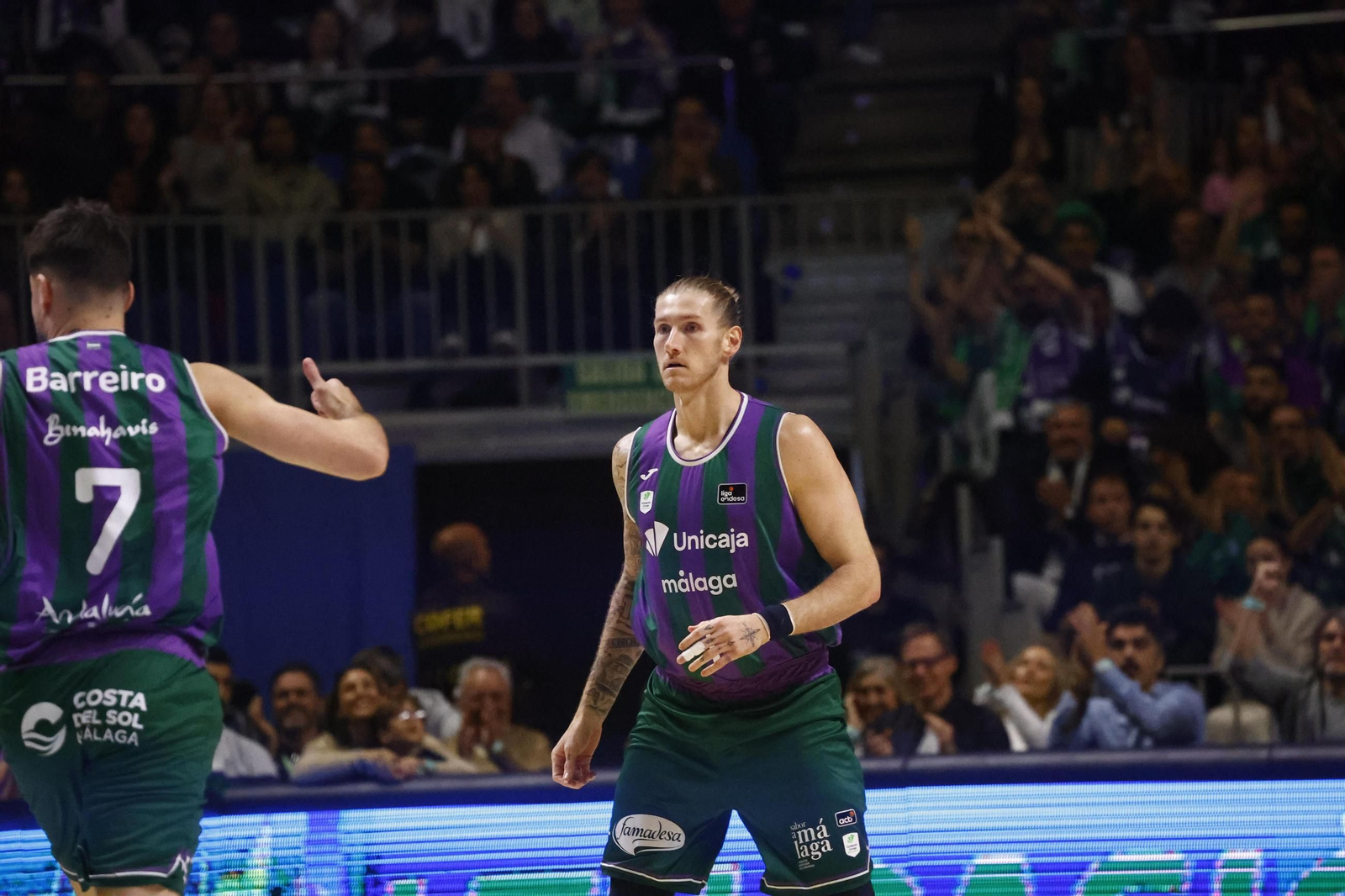 El Unicaja-Real Madrid de Liga Endesa, en fotos