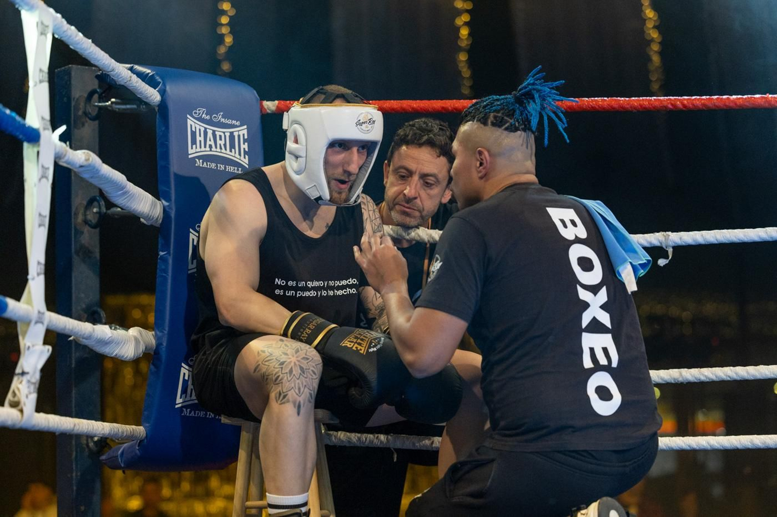El boxeo solidario de la VI velada White Collar Boxing cautiva al público de Jaén
