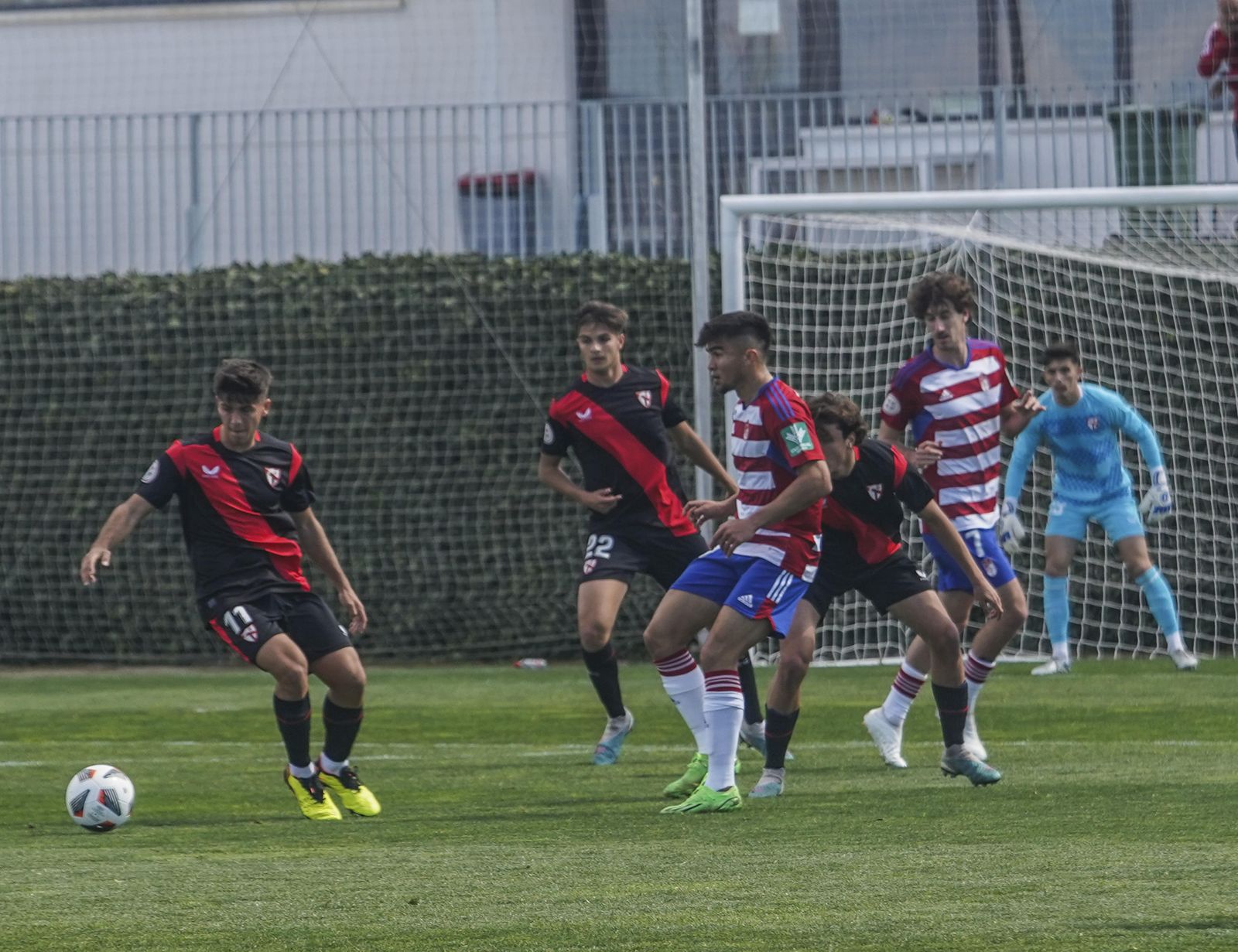 El Recreativo Granada-Sevilla Atlético, en imágenes